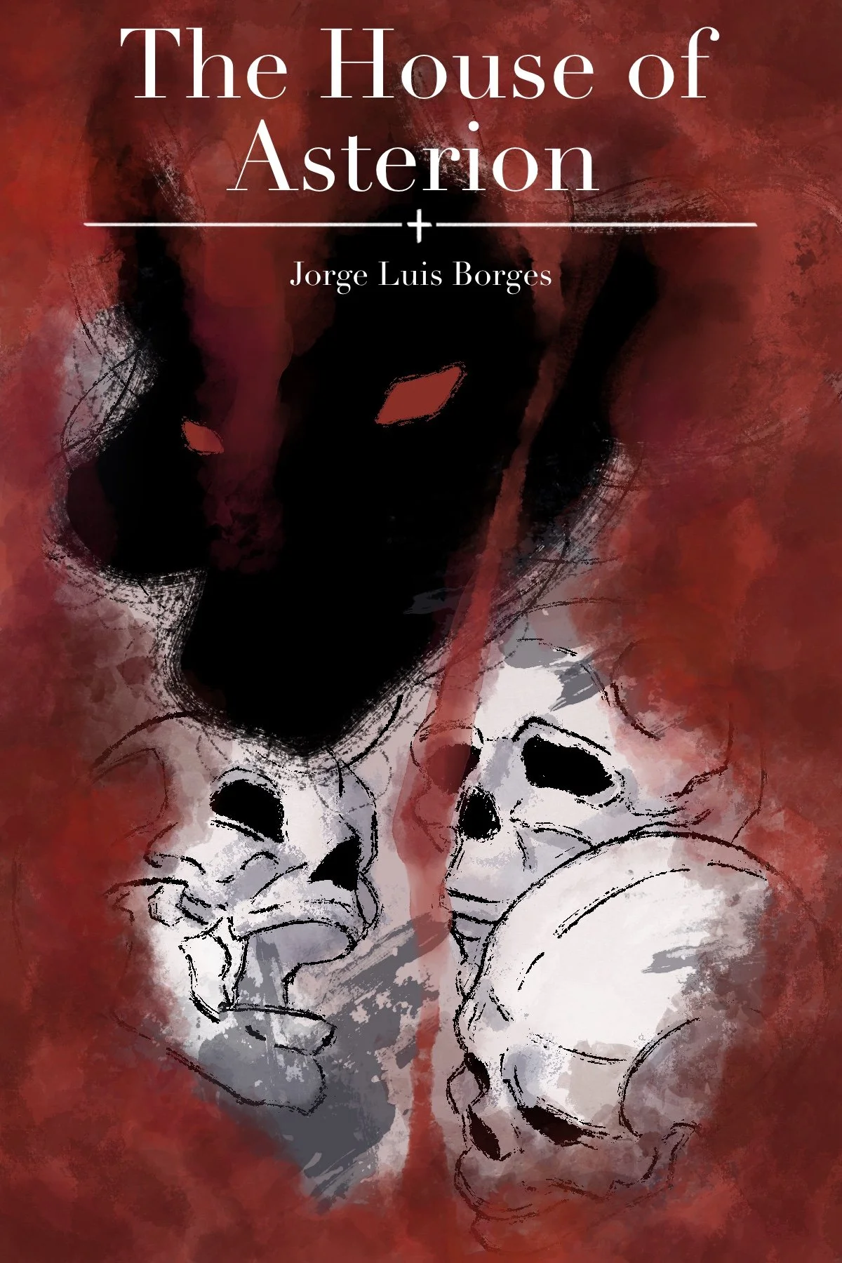 The House of Asterion Book Cover Design
(Digital Illustration)