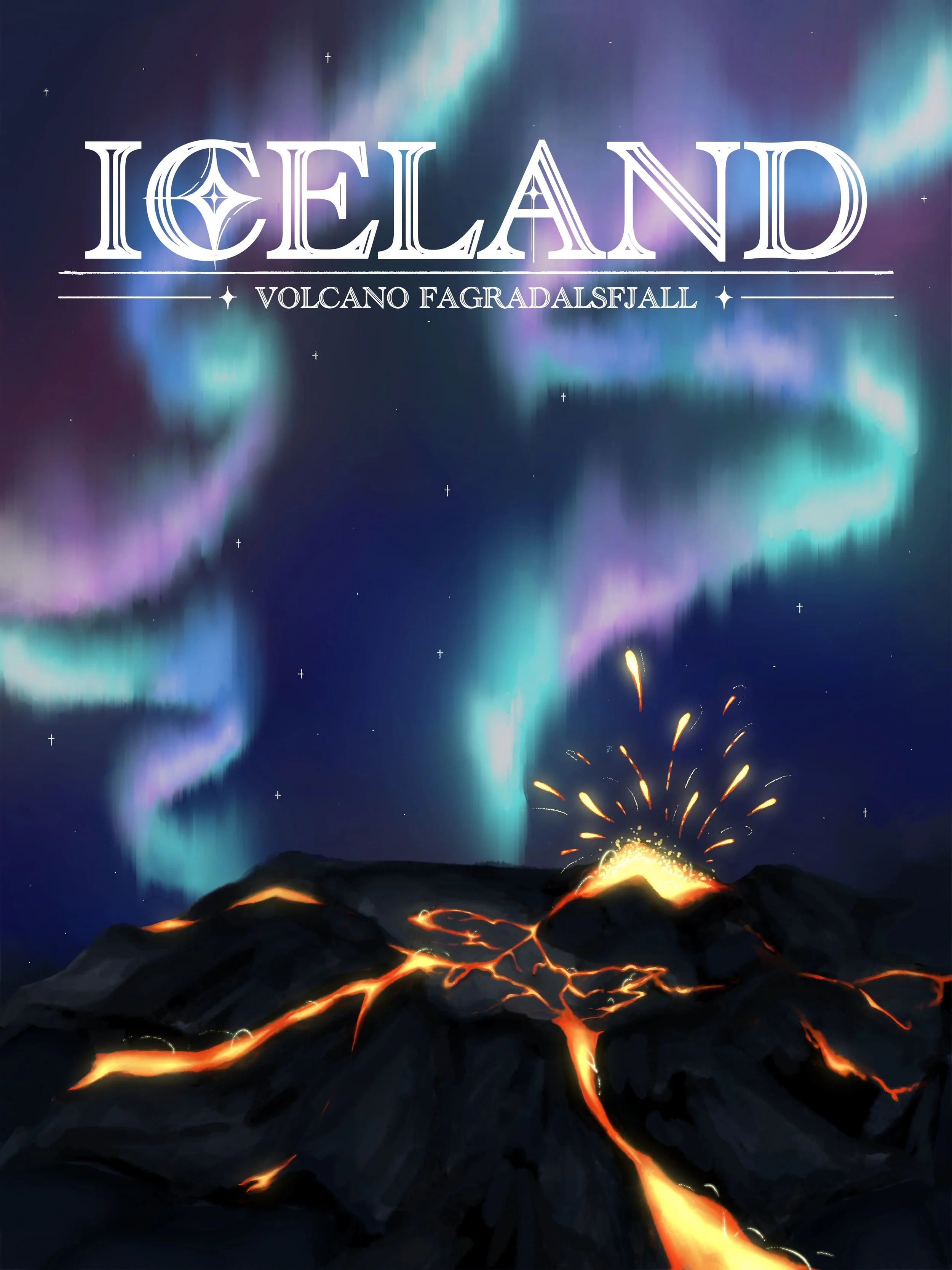 Iceland Poster
(Digital Illustration)