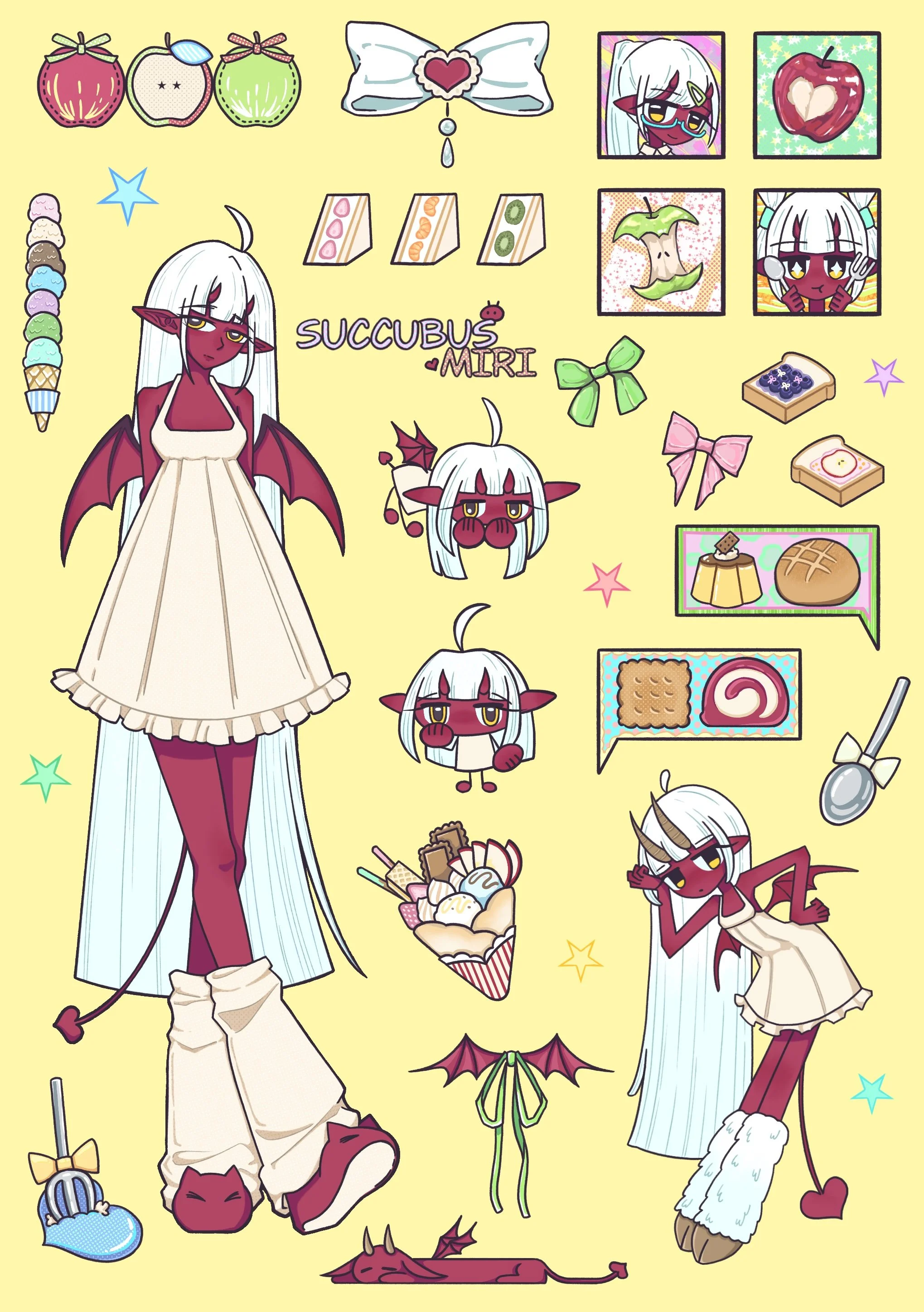 Sticker Sheet
(Digital Illustration)