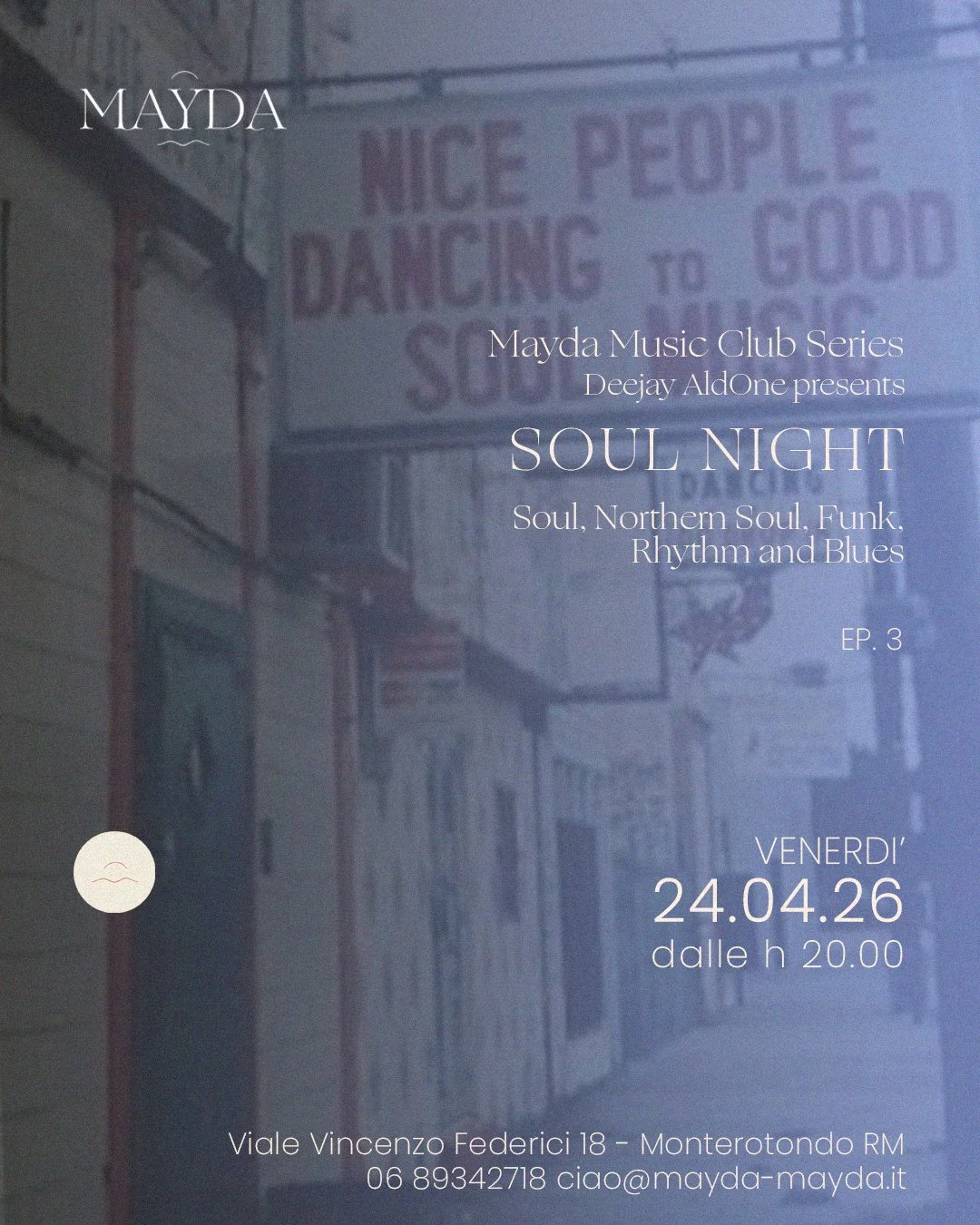 MAYDA MUSIC CLUB SERIES        deejay aldone ep. 3                            soul nights