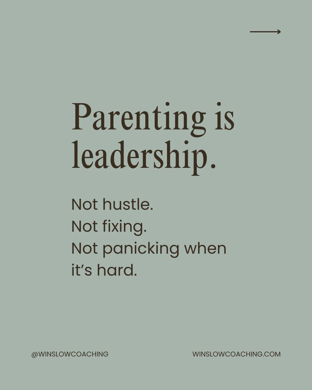 Parenting is leadership.
Not fixing. Not controlling. Not panicking.

Your kids don&rsquo;t need you to be perfect.
They need you to lead with calm, connection, and trust.

Let&rsquo;s practice that together.

Next Hustle-Free Parenting workshop:
📅 