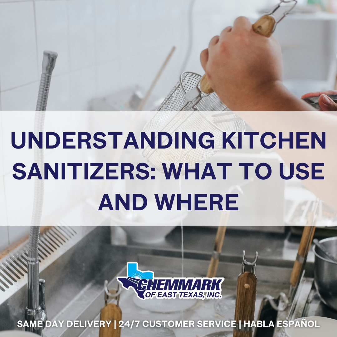 Understanding Kitchen Sanitizers: What to Use and Where