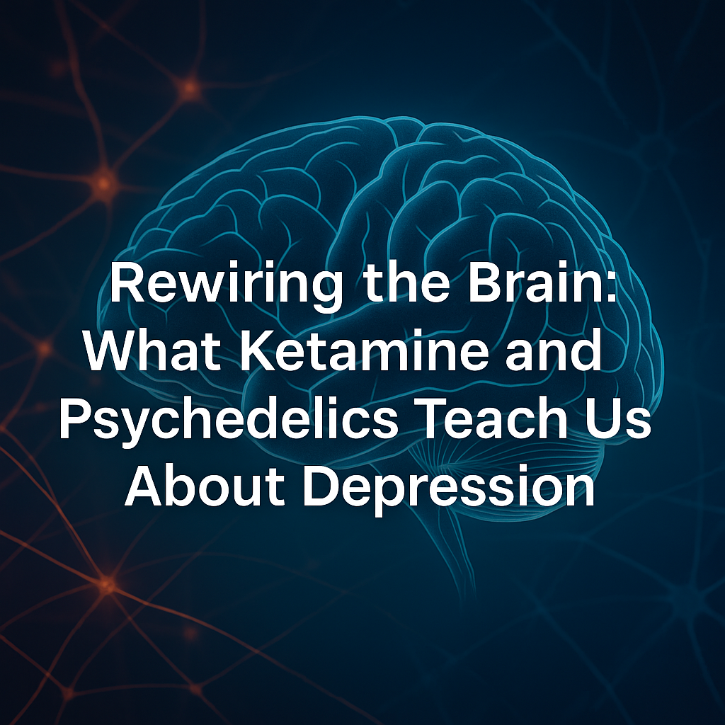 Ketamine and serotonergic psychedelics: common mechanisms for rapid antidepressant effects