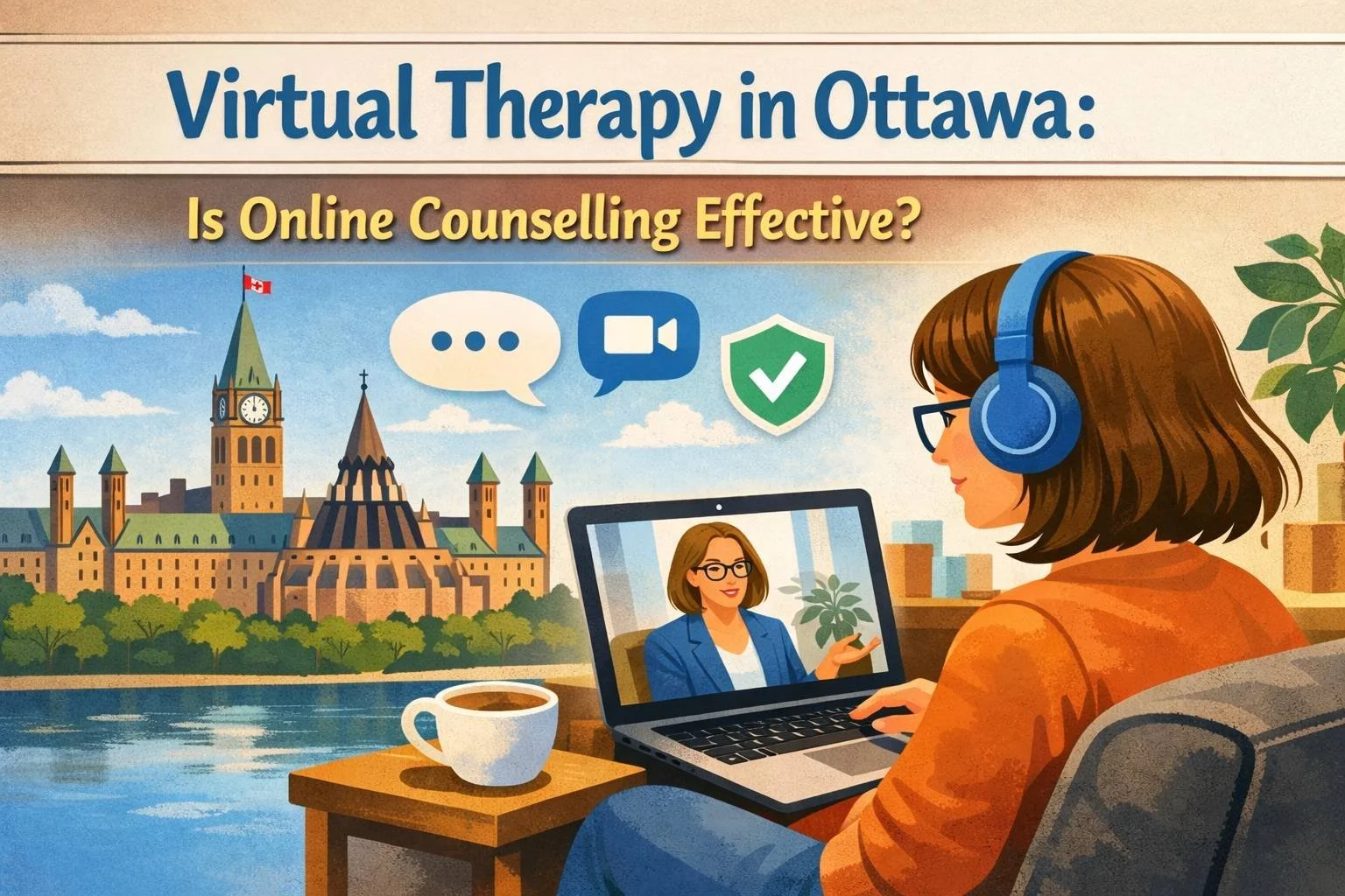 Virtual Therapy in Ottawa: Is Online Counselling Effective?