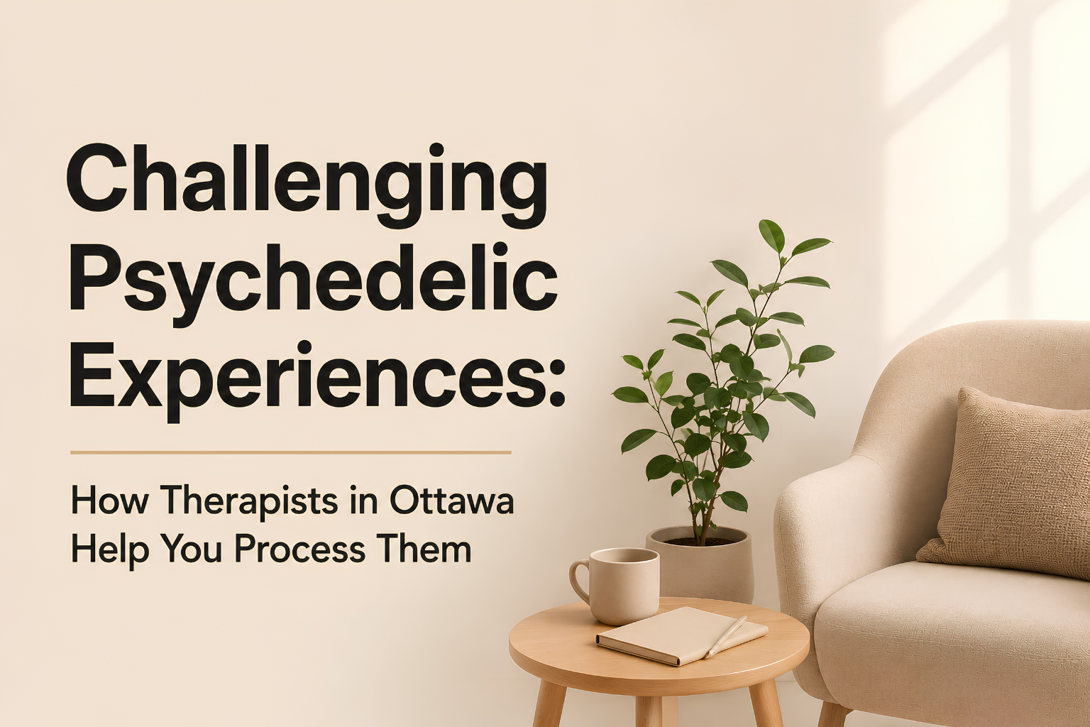 Challenging Psychedelic Experiences: How Therapists in Ottawa Help You Process Them