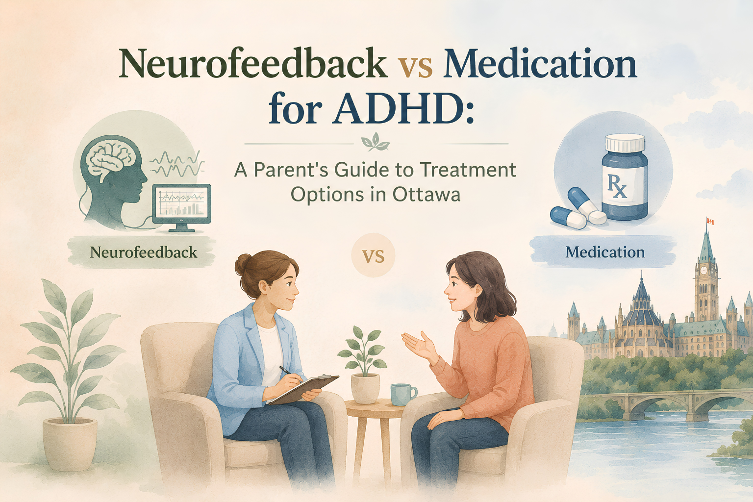 Neurofeedback vs Medication for ADHD: A Parent's Guide to Treatment Options in Ottawa