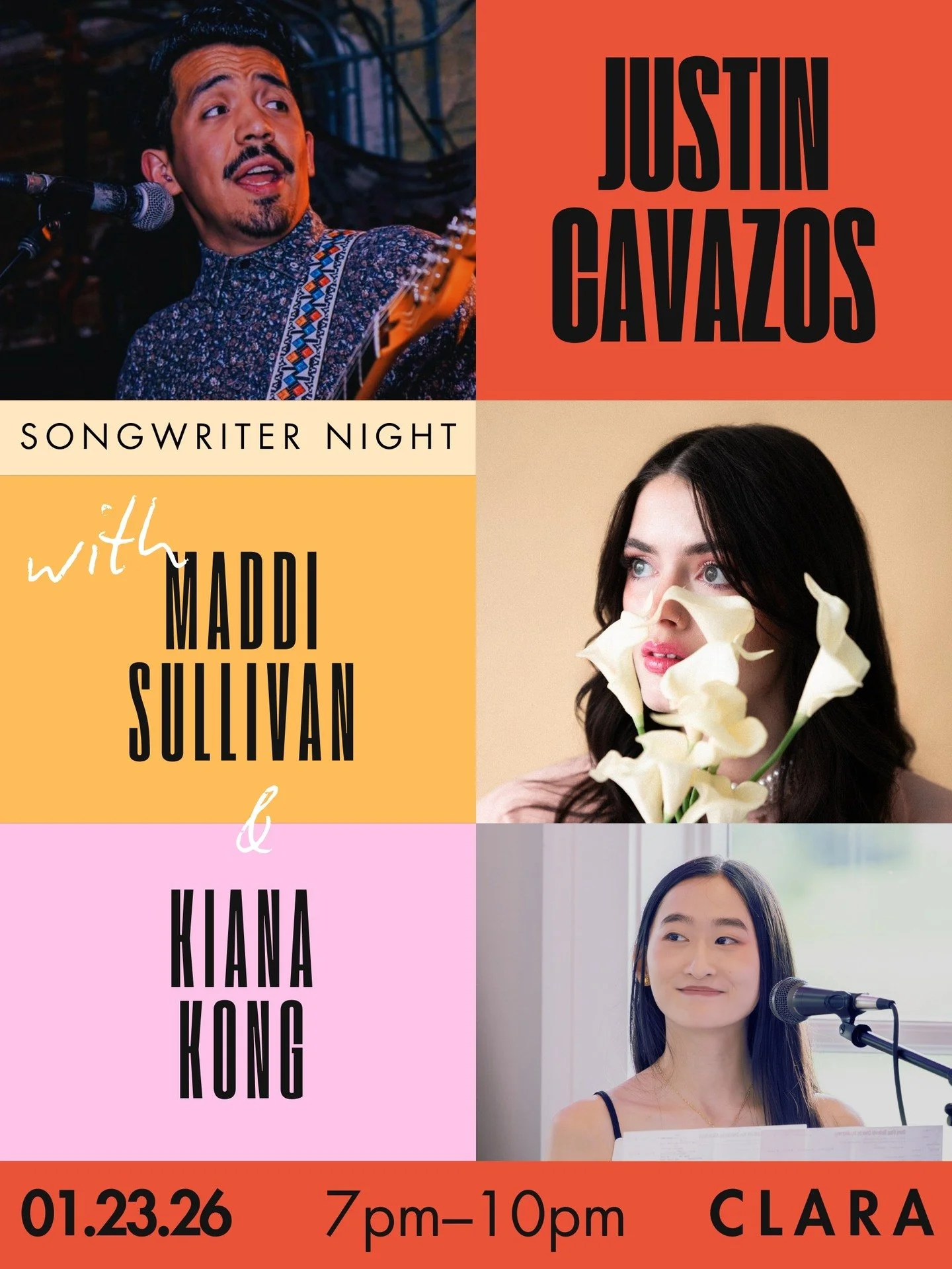 TOMORROW NIGHT: SIO's composer Justin Cavazos will be playing a solo singer-songwriter set at Clara in Wicker Park, Chicago. Join us for a night of original songs and selections from current Spit It Out! projects Rivers of Confluence and The Caucasia