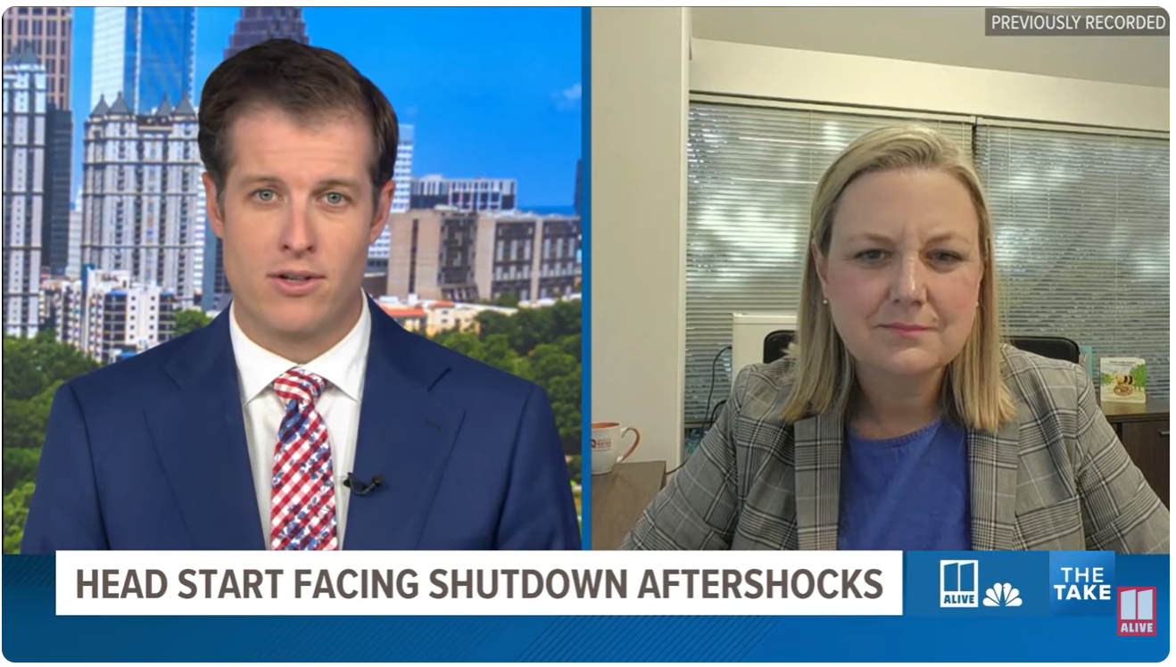 11Alive News: Child care crisis after shutdown