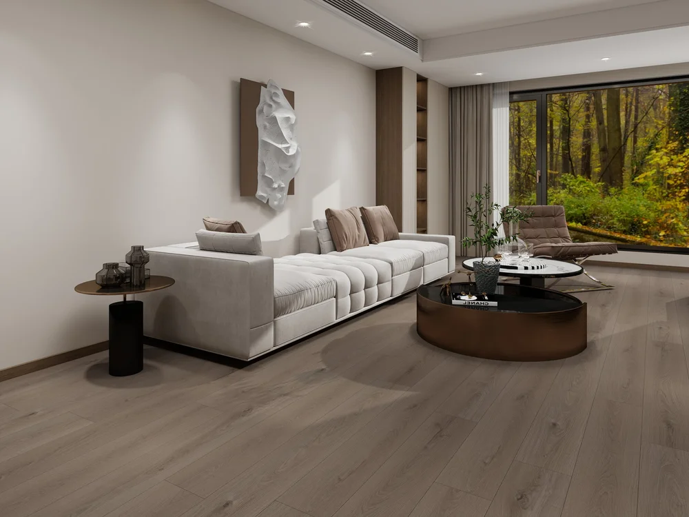 Room featuring Valencia laminate flooring