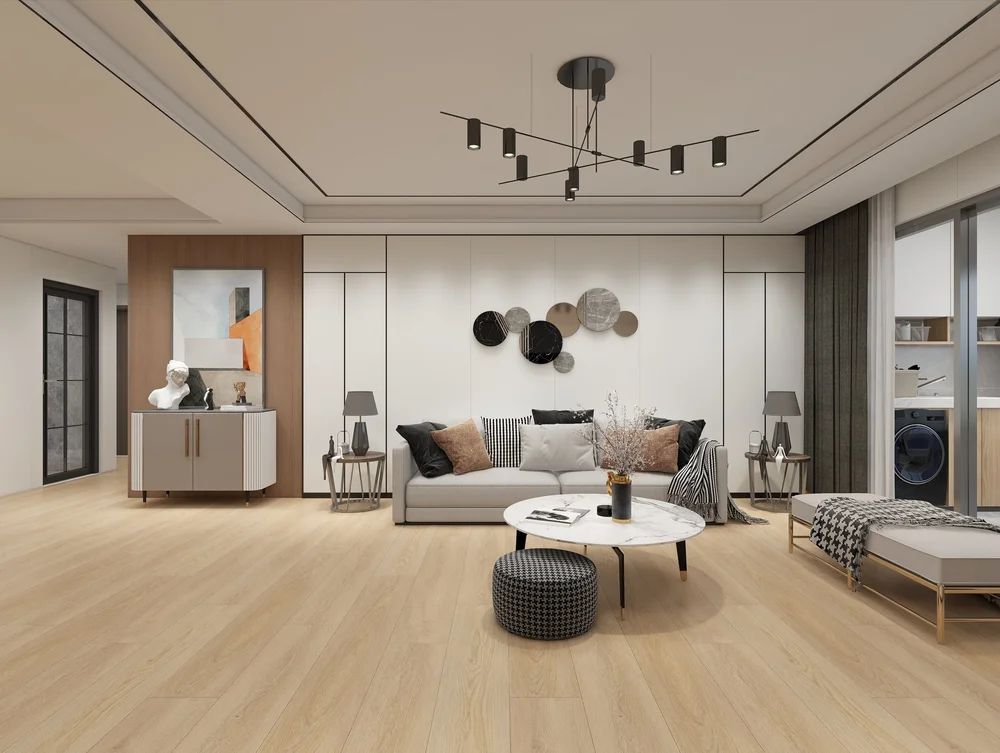 Room featuring Oxford laminate flooring