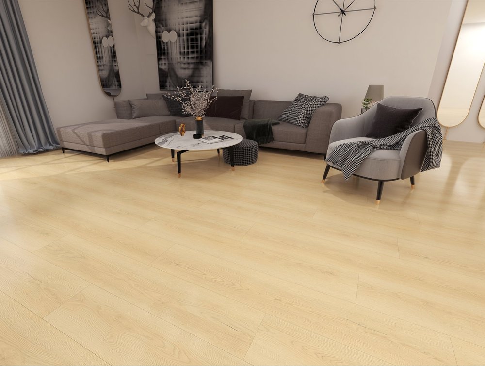 Room featuring Amsterdam laminate flooring