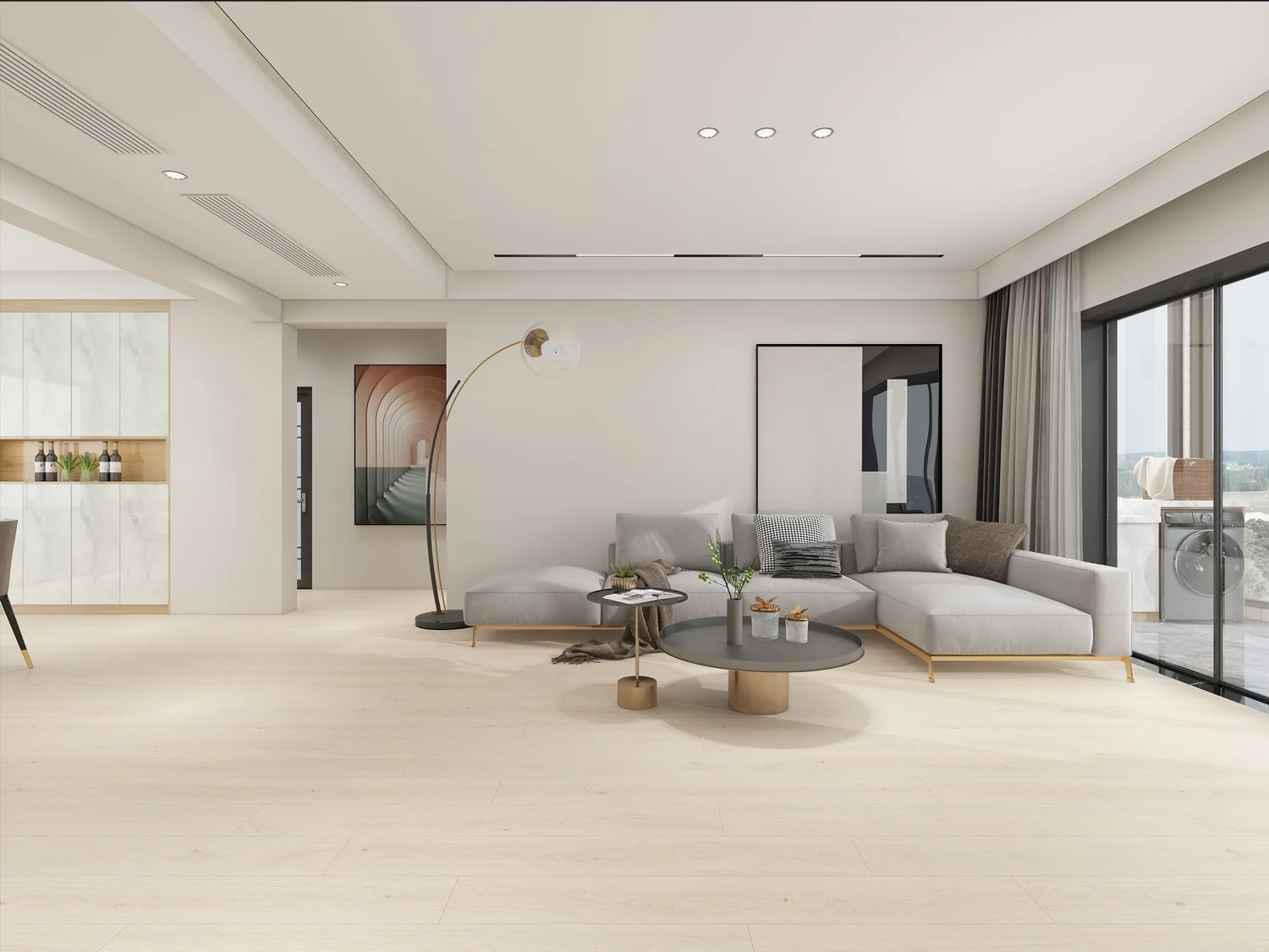 Interior featuring Vienna European Collection laminate flooring