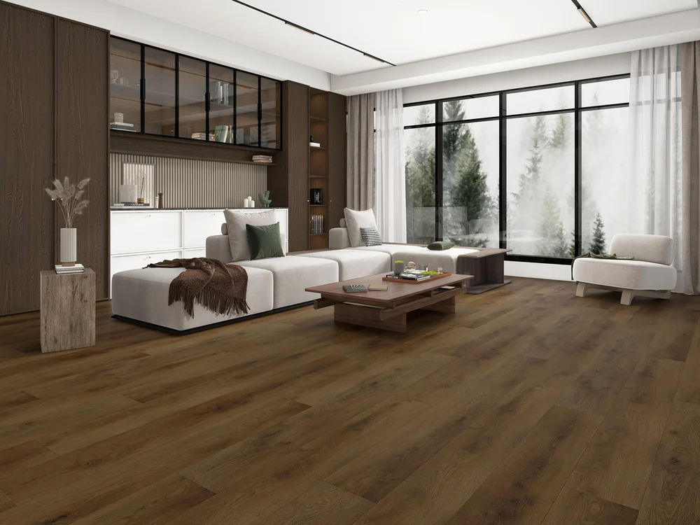 Giverny Le Luxe flooring in a light, contemporary interior