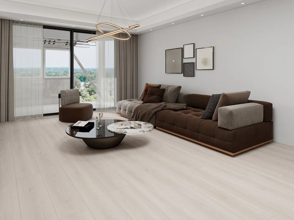 Room featuring Saumur laminate flooring