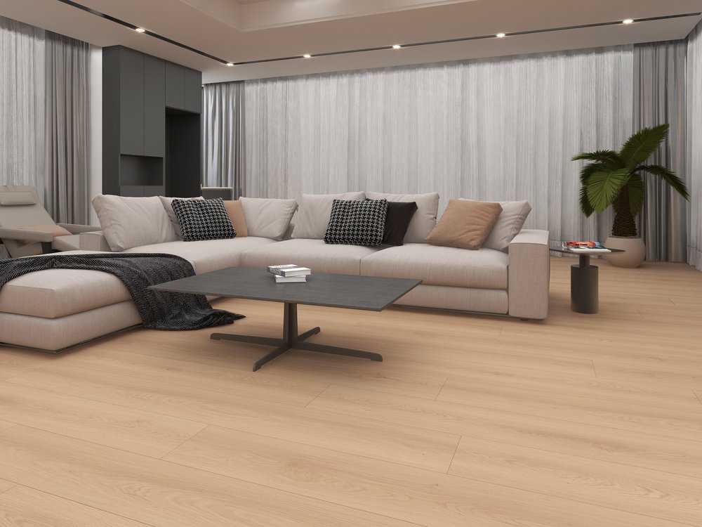 Room featuring Lisbon laminate flooring