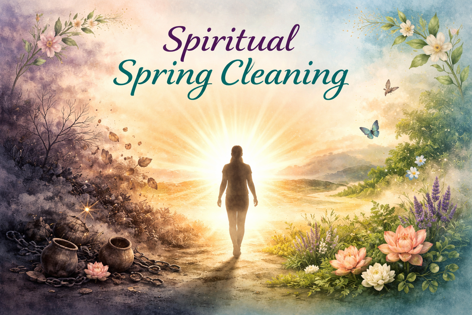 Spiritual Spring Cleaning: The Energy of Letting Go, Renewal, and Sacred Emergence