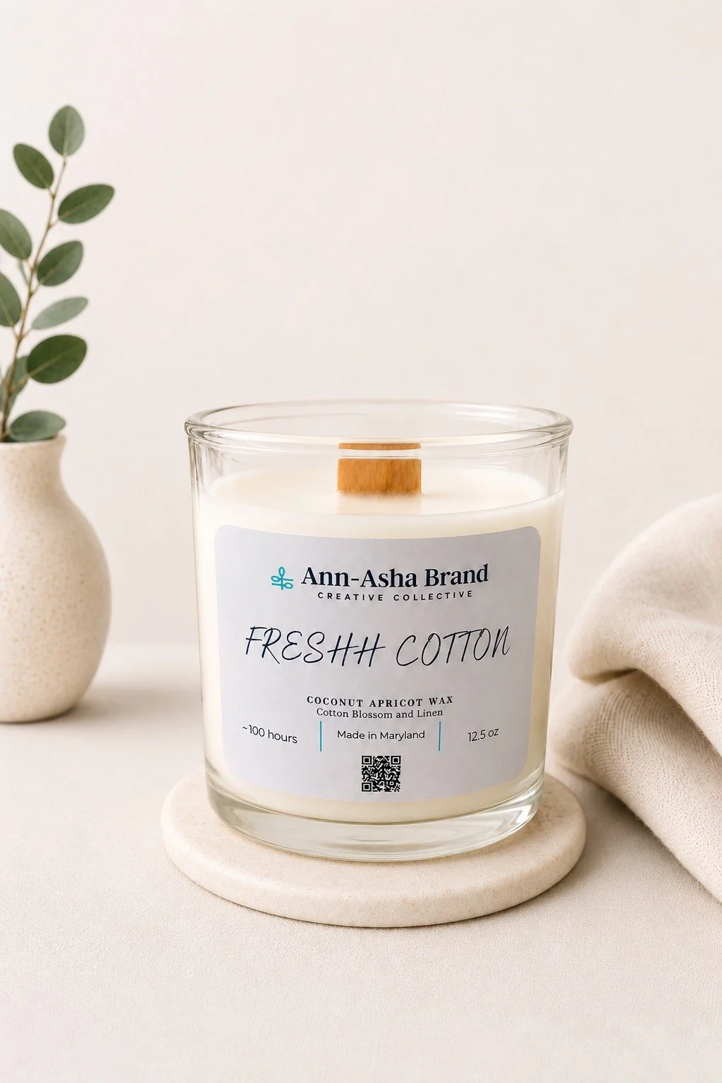 Freshh Cotton  Candle
