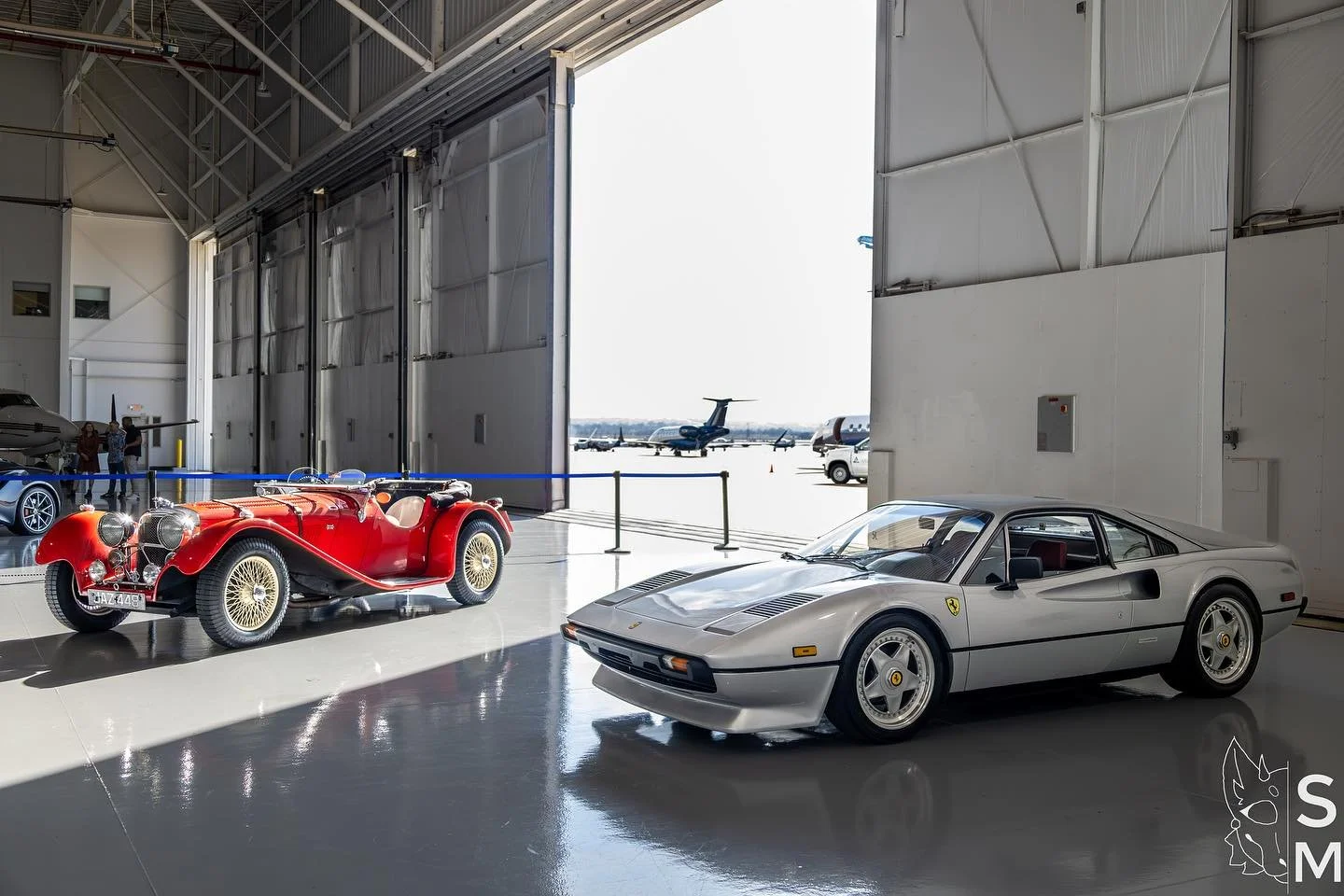 Hanger Party ✨
-
Cars: 1982 Ferrari 308 GTBi, Ferrari 812 GTS, Lamborghini Gallardo Superleggera LP570-4, Lotus Emira, McLaren MP4-12C, McLaren 600LT Spider, Jaguar E-Type Roadster, Jaguar E-Type Coupe, and 1937 Jaguar SS100.
-
#airplanes #cars #lamb