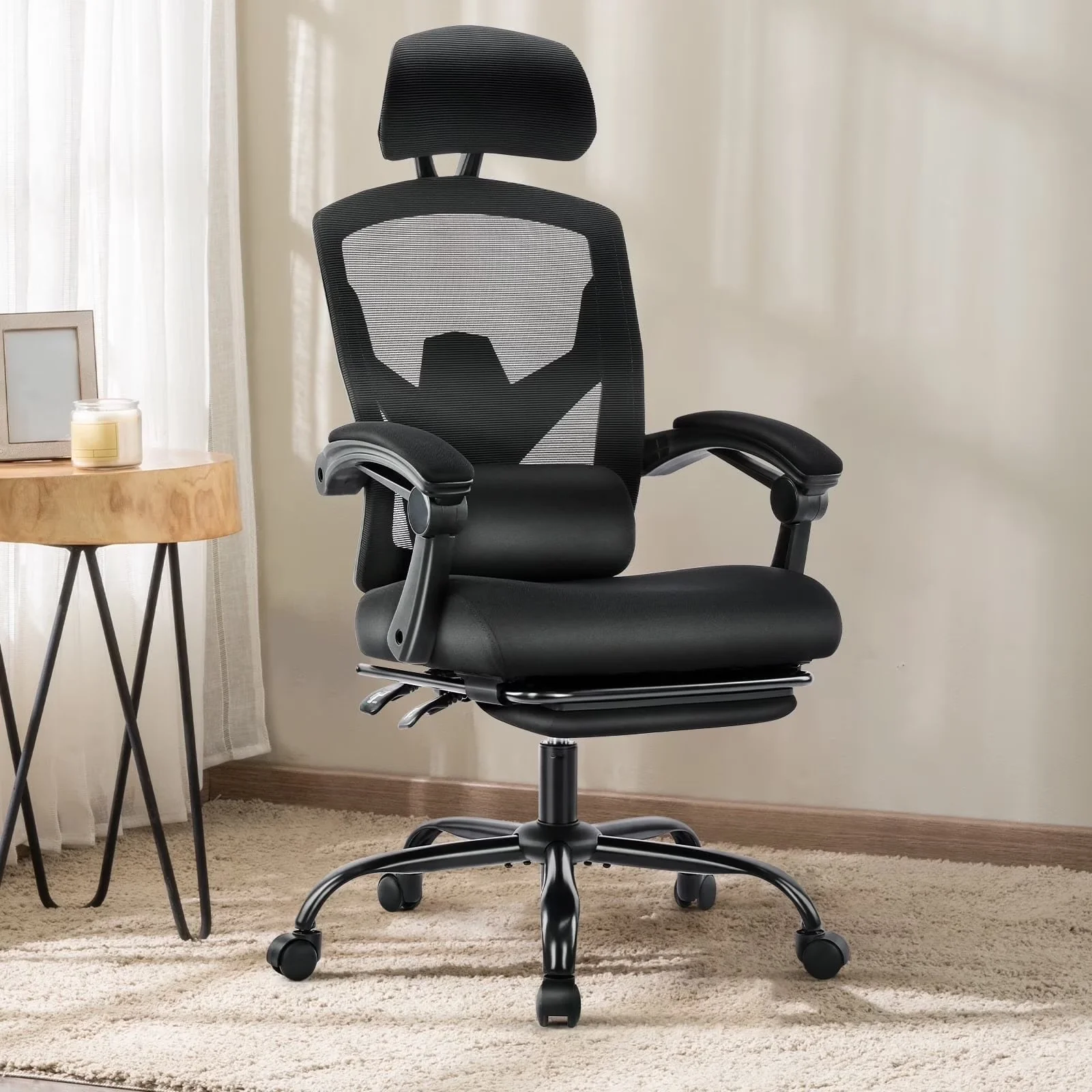 Gamer Black Mesh Chair $75