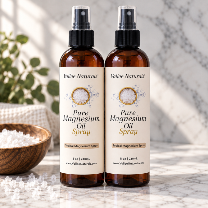 Pure Magnesium Oil Spray, 8 oz Two-Pack