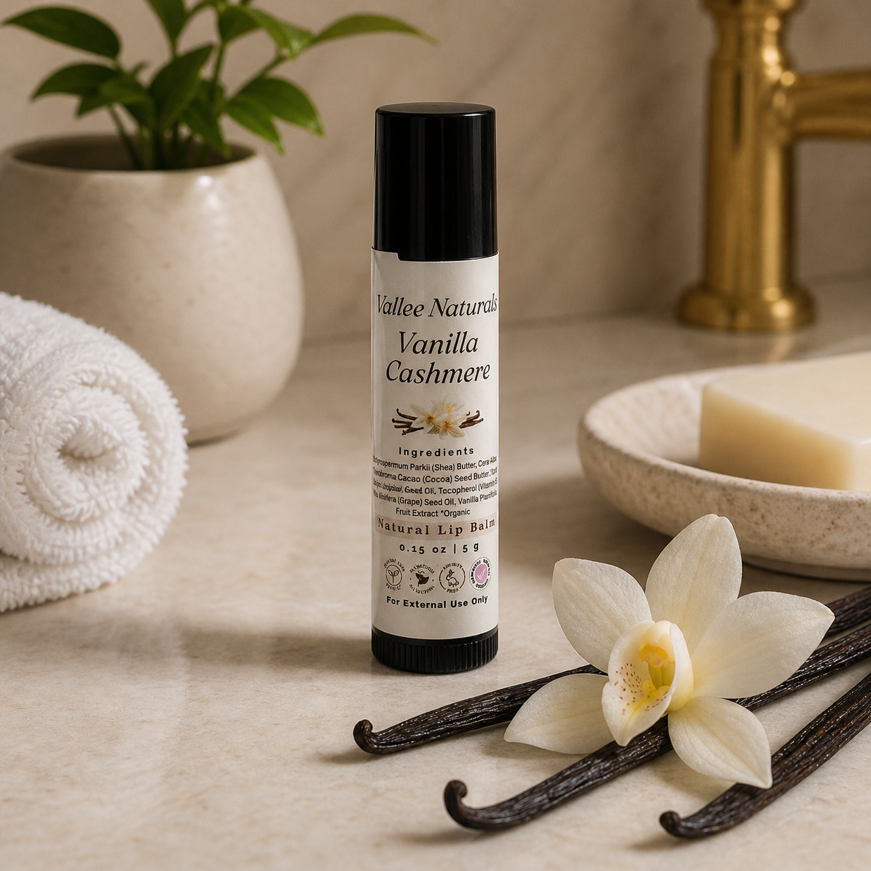 Vanilla Cashmere Lip Balm