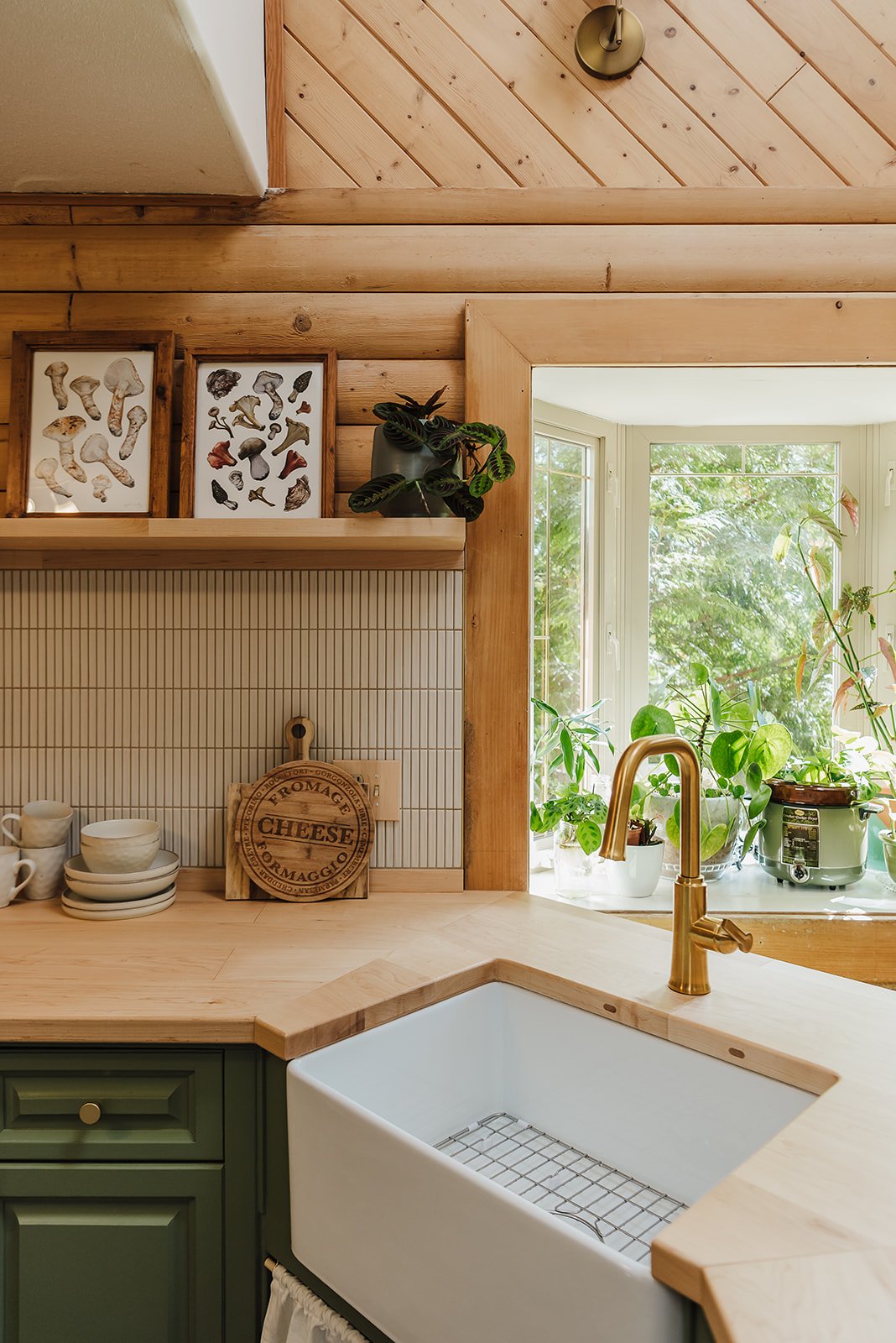 Solid Maple Kitchen Counter Top