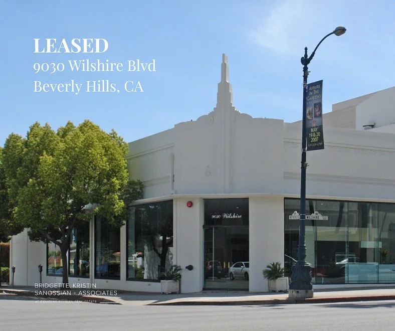 Long-term lease secured! Congratulations to @momcozy and our team on this premier Beverly Hills Spot on Wilshire Blvd. 🌴

Great work @bridgettekcre &amp; @mrxsw !!