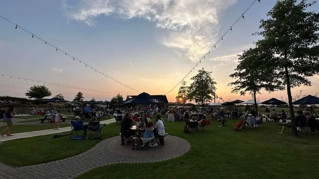 Concert Sunset at the Winery