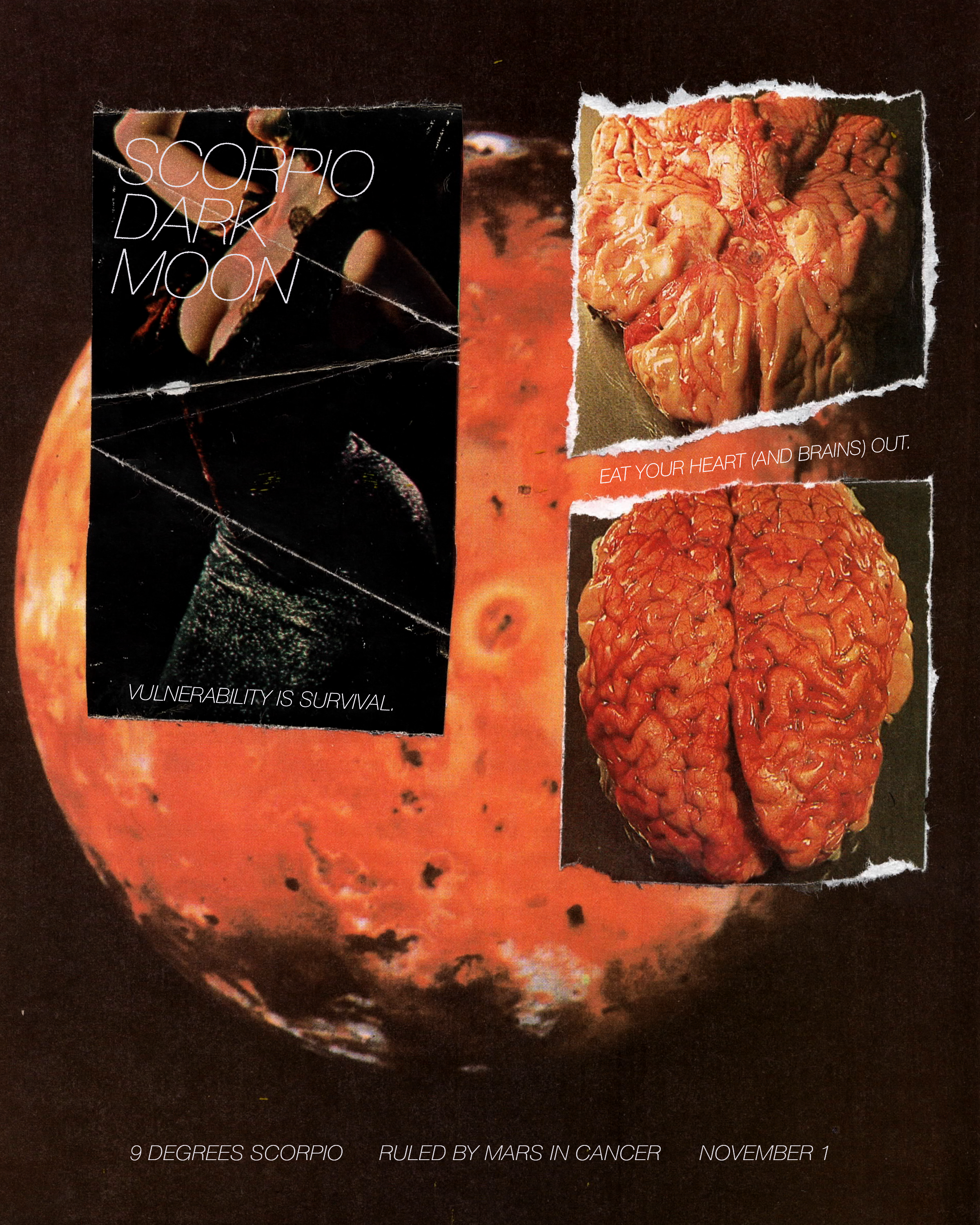 Intimacy & Astrological Symbolism in Collage