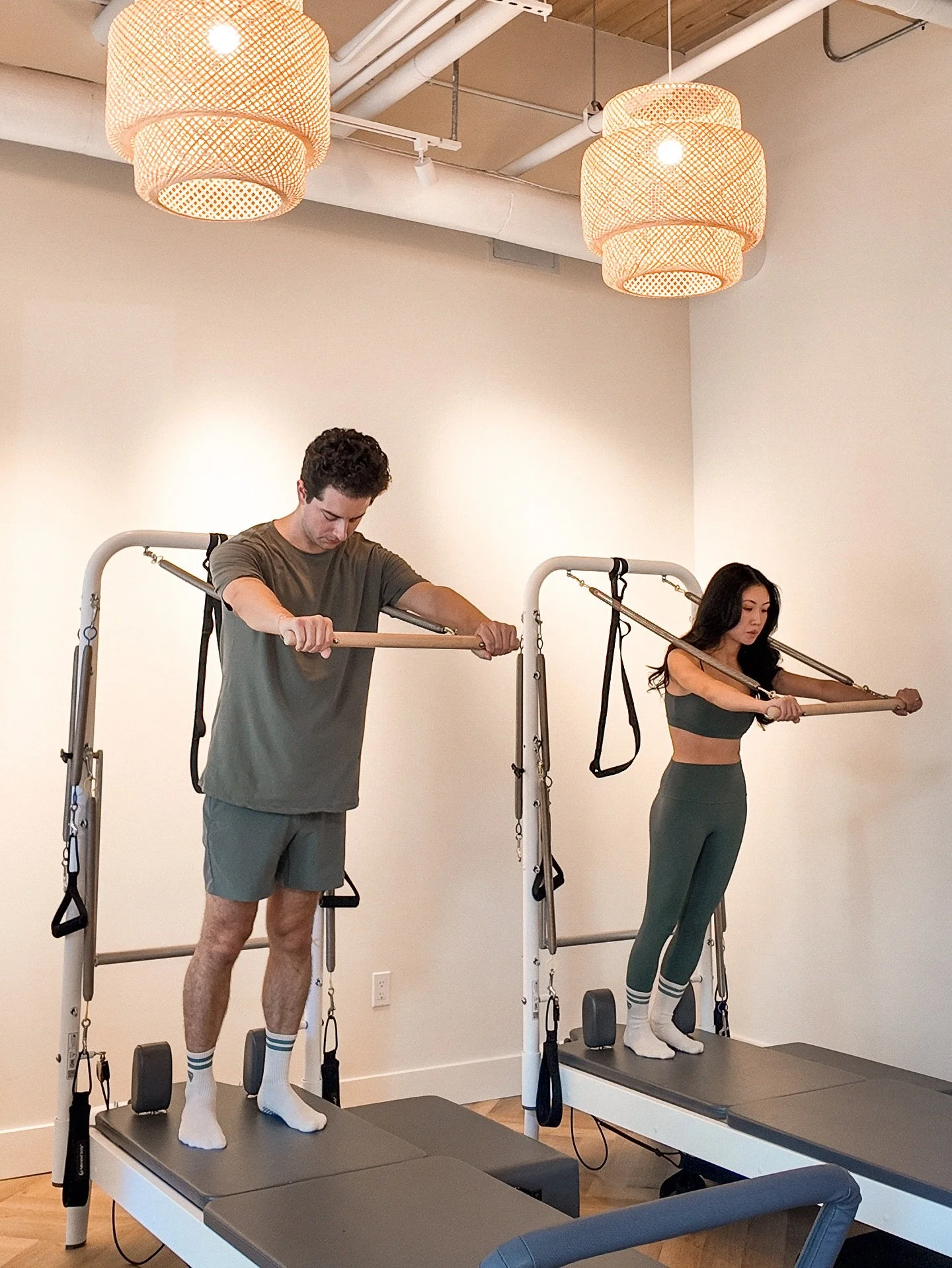 Pilates is better with a plus one.