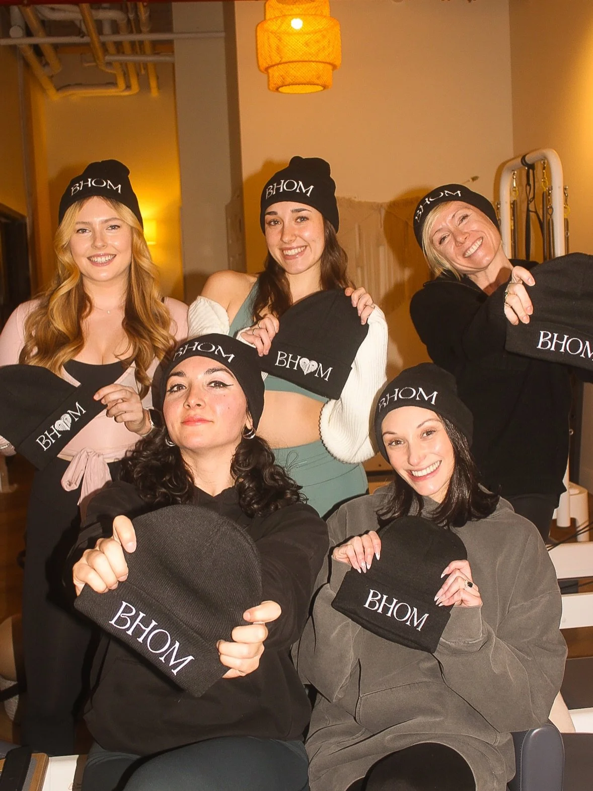 We heard the cold is sticking around a bit longer. Stay cozy with one our our limited edition beanies. $30 in-studio, grab yours before they sell out. ❄️🤍