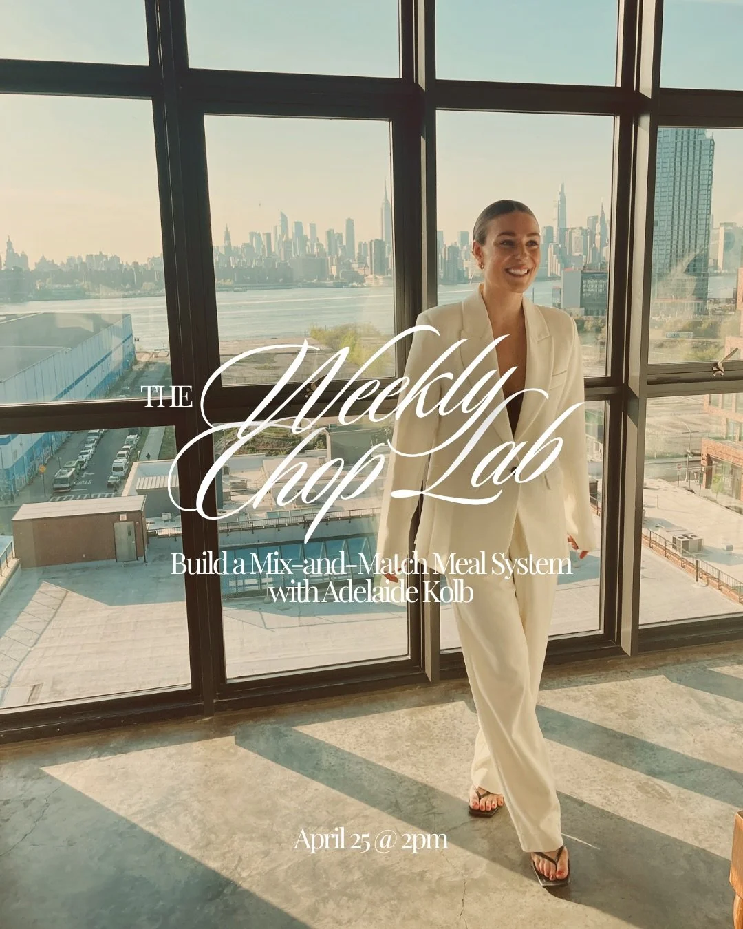 Ever meal-prepped on Sunday only to stare at the same containers by Wednesday with no idea how to reuse them?

Meet National Board Certified Health Coach, Adelaide Kolb, who will guide you through building a personalized, mix-and-match meal system de