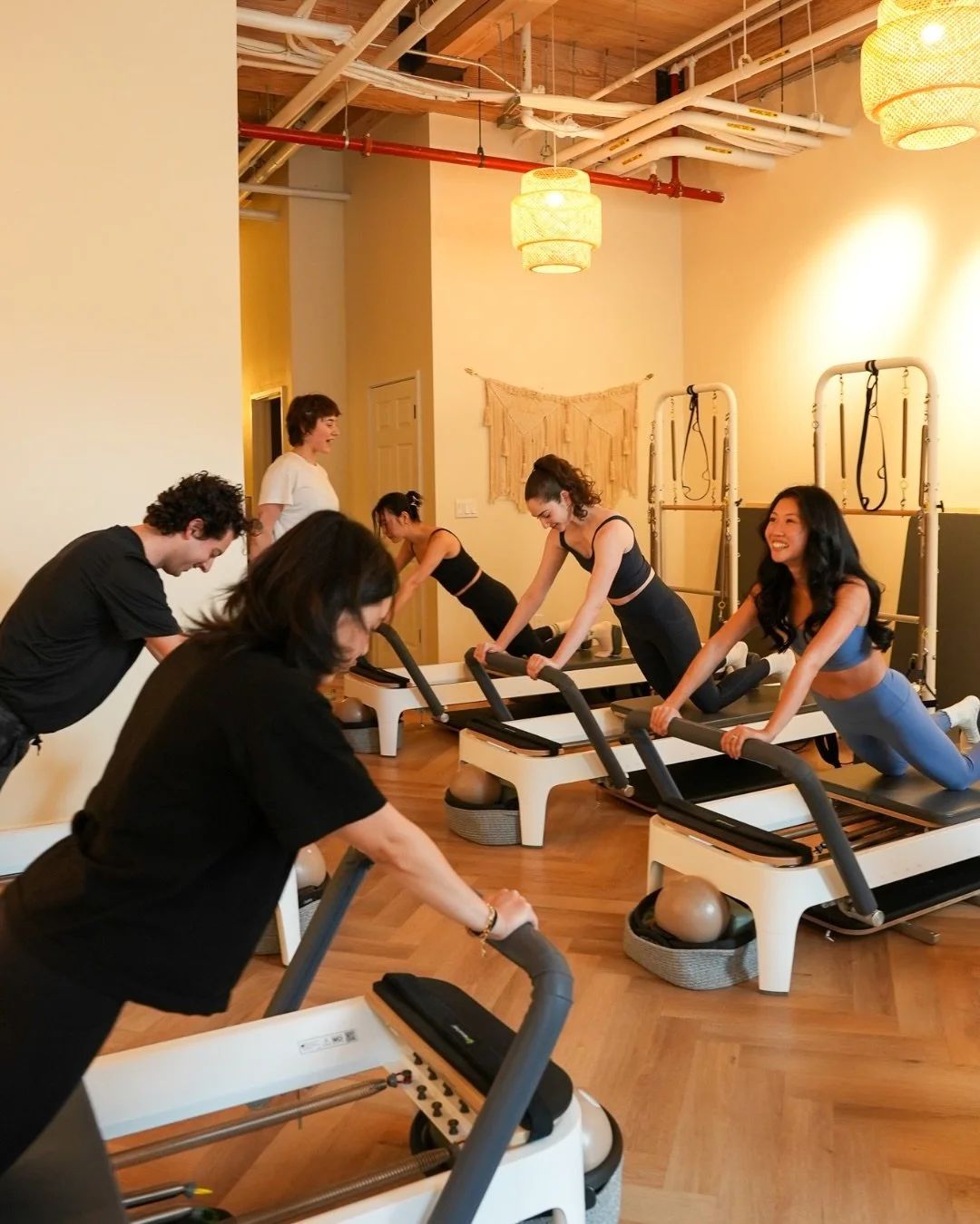 Smaller classes, bigger impact. 

Here at BHOM we pride ourselves on our small class sizes. The fewer people in the room, there's more space for intention, more hands-on guidance, more personalised cues, and more attention to the details that actuall