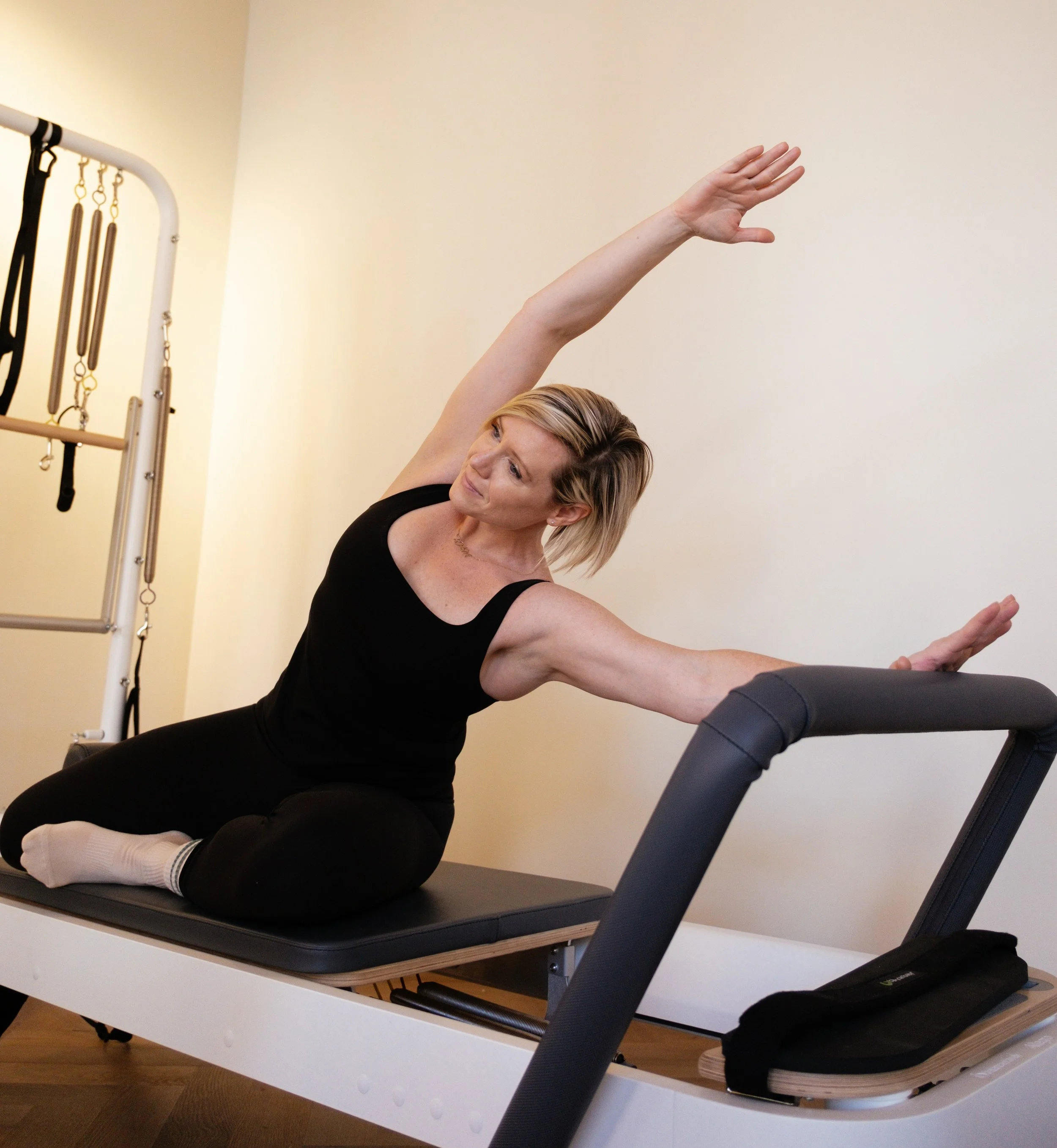 Reformer flow at Brooklyn House of Movement in Williamsburg