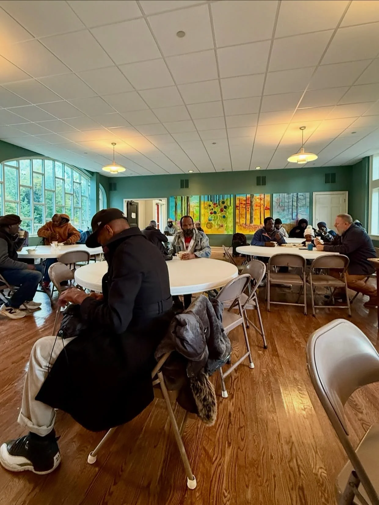 Some snapshots from Sunday worship 🧡💜