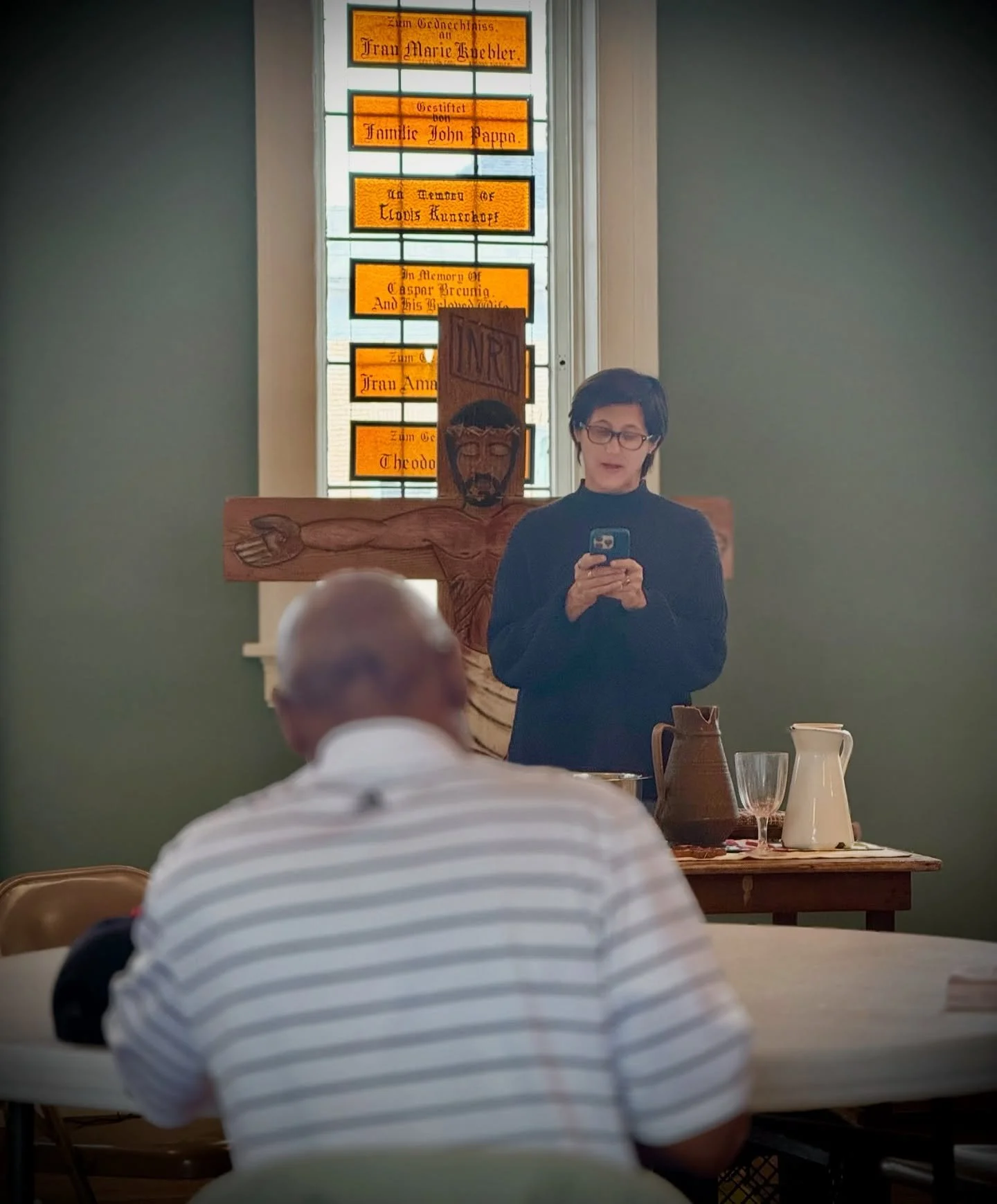 We&rsquo;re so grateful to Caroline for leading our preaching during Sunday service!