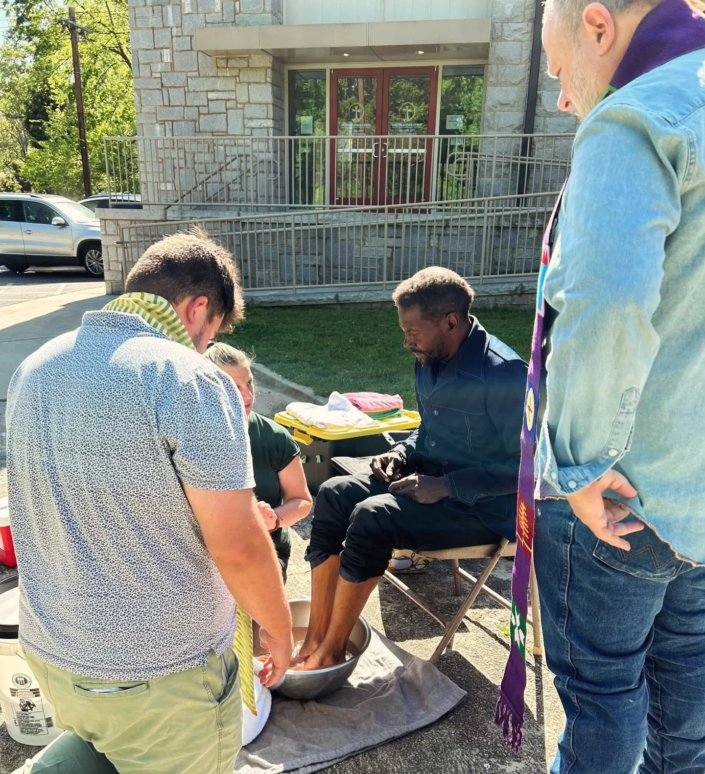 Join us tomorrow for our Maundy Thursday service!
-9am on the lawn of St. John&rsquo;s Lutheran Church