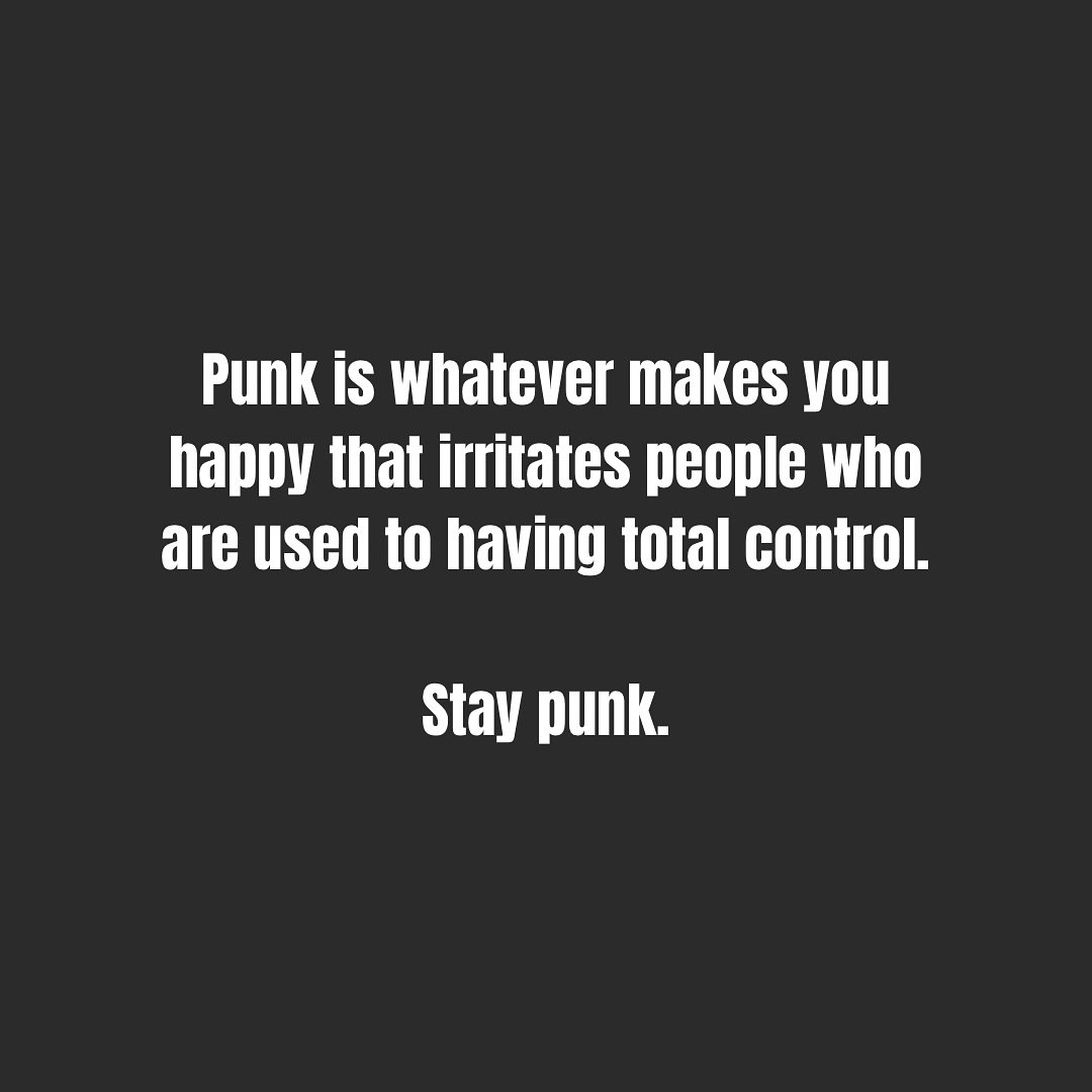 🤘🏽Stay Punk🤘🏽
At The Artist &amp; The Antidote, it&rsquo;s more than just a vibe&mdash;it&rsquo;s a mindset.

It means breaking the mold.
It means showing up as your raw, real self&mdash;loud, quiet, bold, soft, or somewhere in between.
It means 