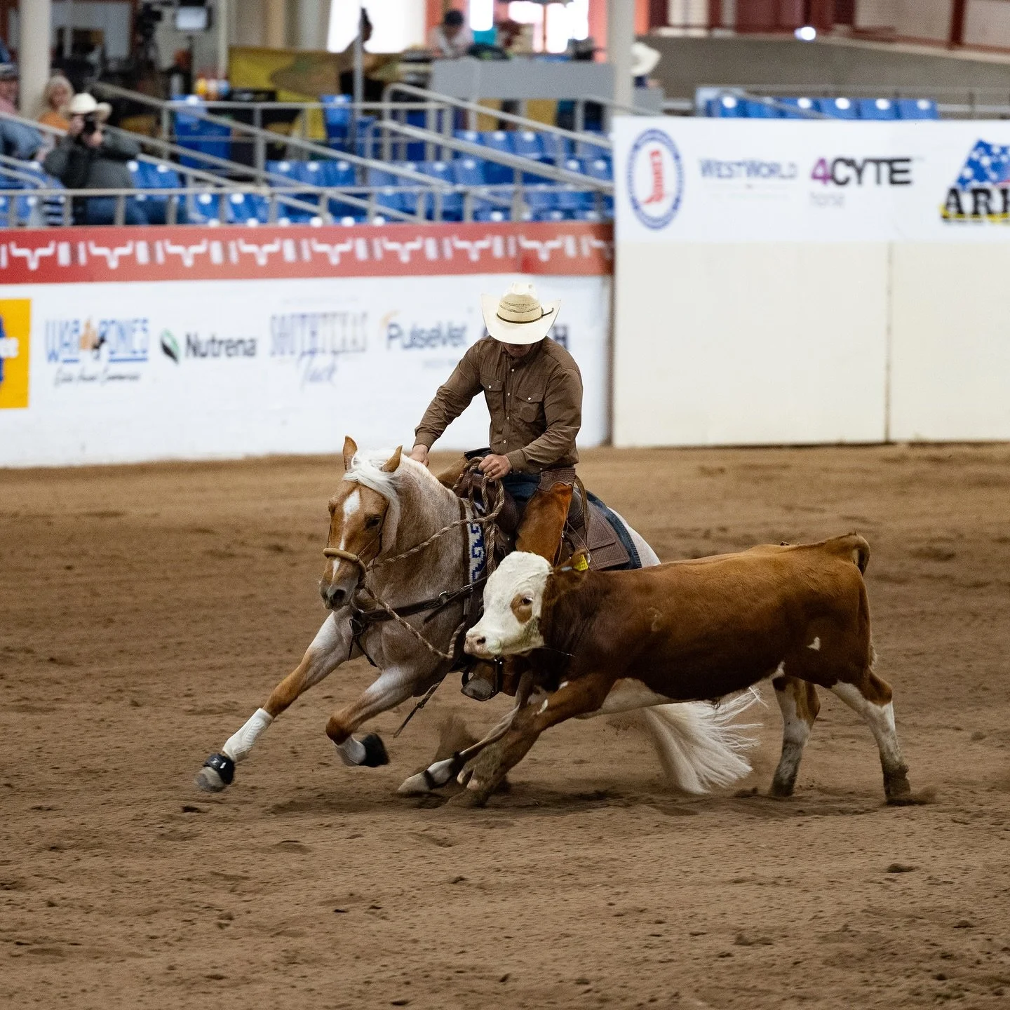 Kyle Trahern, our #hayeshatcoathlete at the 2025 NRCHA Kimes Ranch Derby rocking his HHC straw in the show pen. 

#hayeshatcompany #hayeshatco #hayeshatcocollection #nrcha #kimesranchderby #customcowboyhat #westernstyle #cowboystyle #horseshowfashion