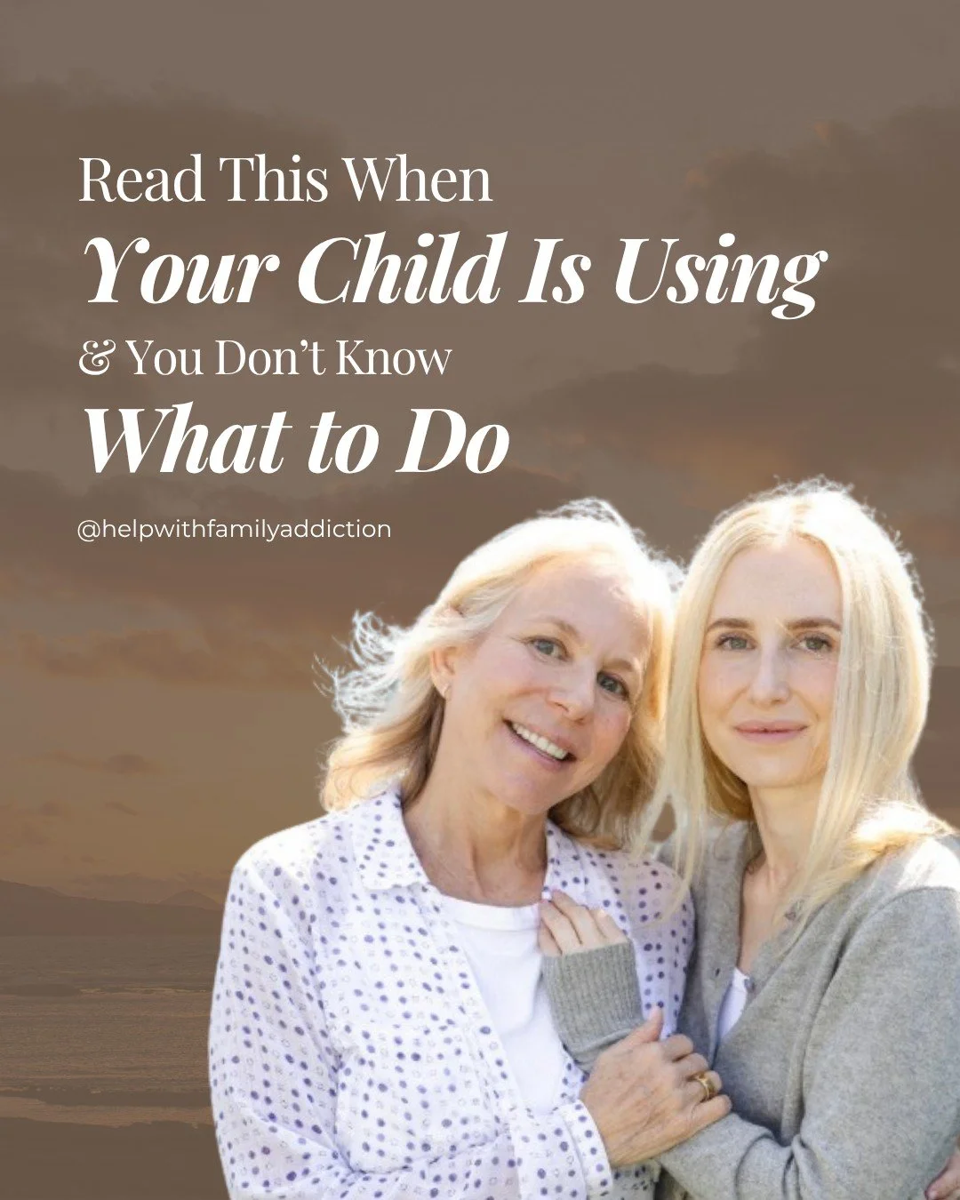 We know that helpless feeling. The one that keeps you awake at night, wondering if your child is safe. You replay every conversation, every decision, searching for what you missed.

Please hear this: you didn&rsquo;t cause their addiction, and you ca