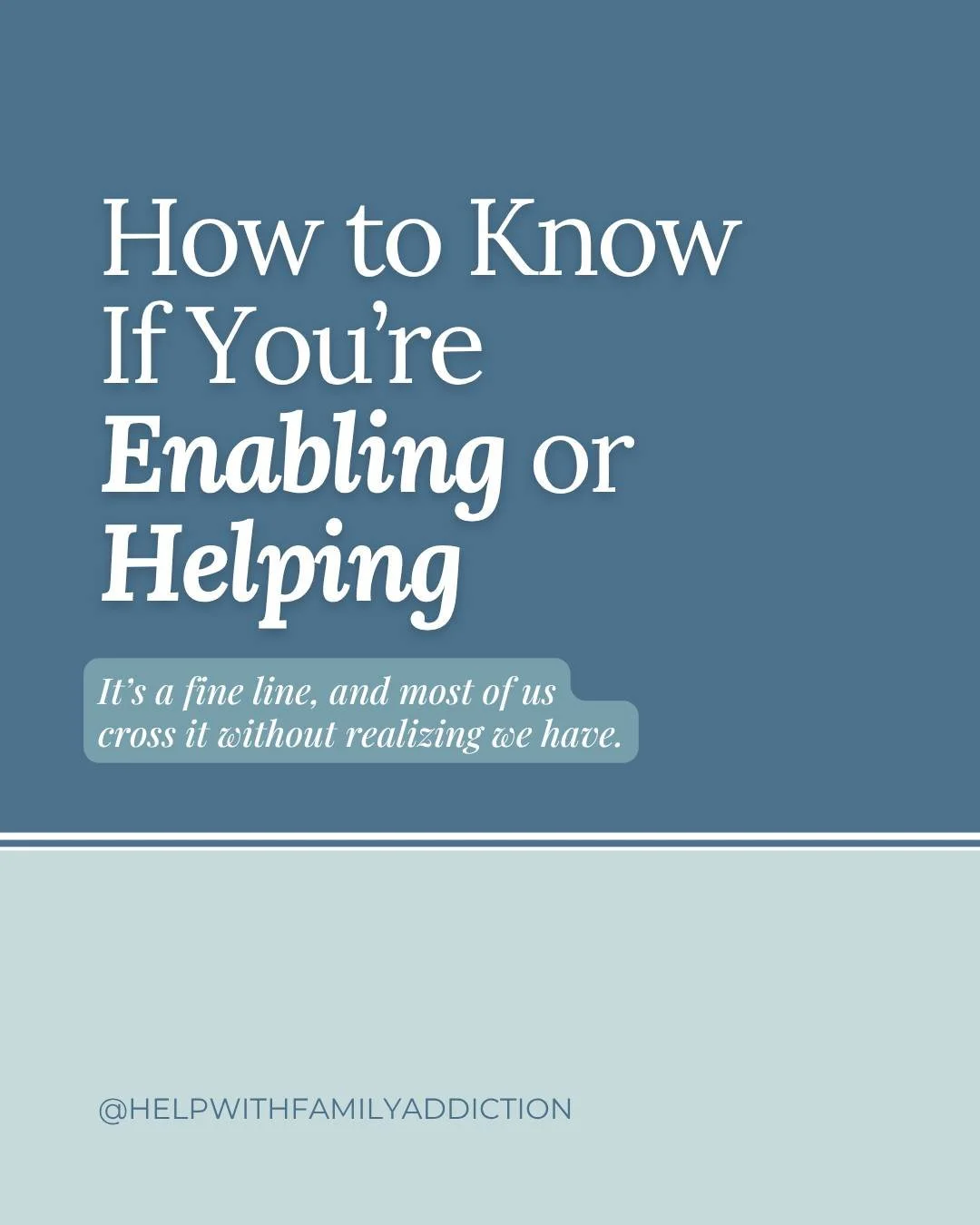 Most families we meet don&rsquo;t start out enabling. They start out loving.
They pay the bills, smooth things over, cover the lies, or clean up the messes because they believe it will help their loved one &ldquo;get back on track.&rdquo;
But what be