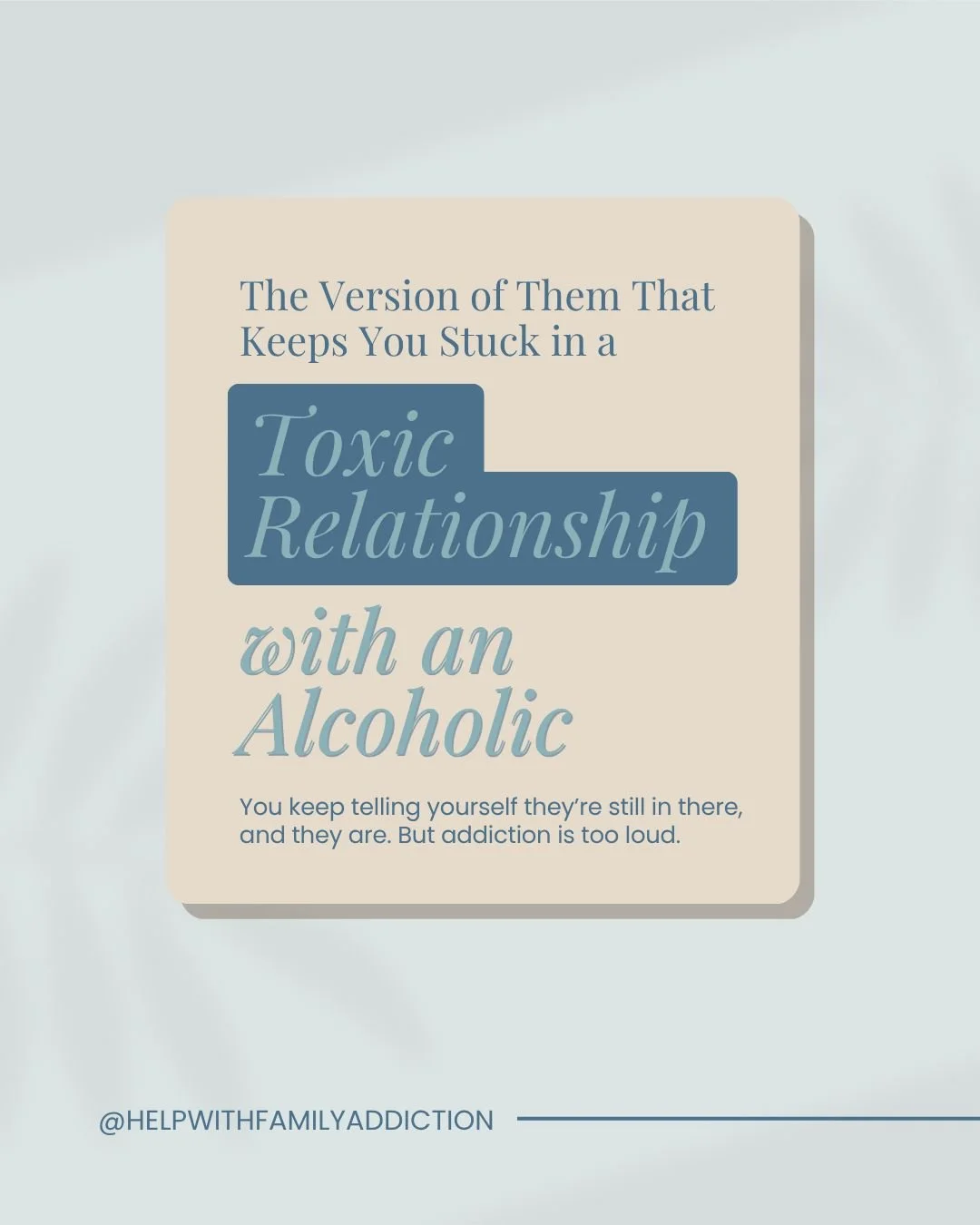 You remember who they were before the drinking took over.
The way they&rsquo;d make your coffee just right.
The way their laugh used to fill the house.
The way they&rsquo;d reach for your hand at the stoplight like nothing in the world could touch yo