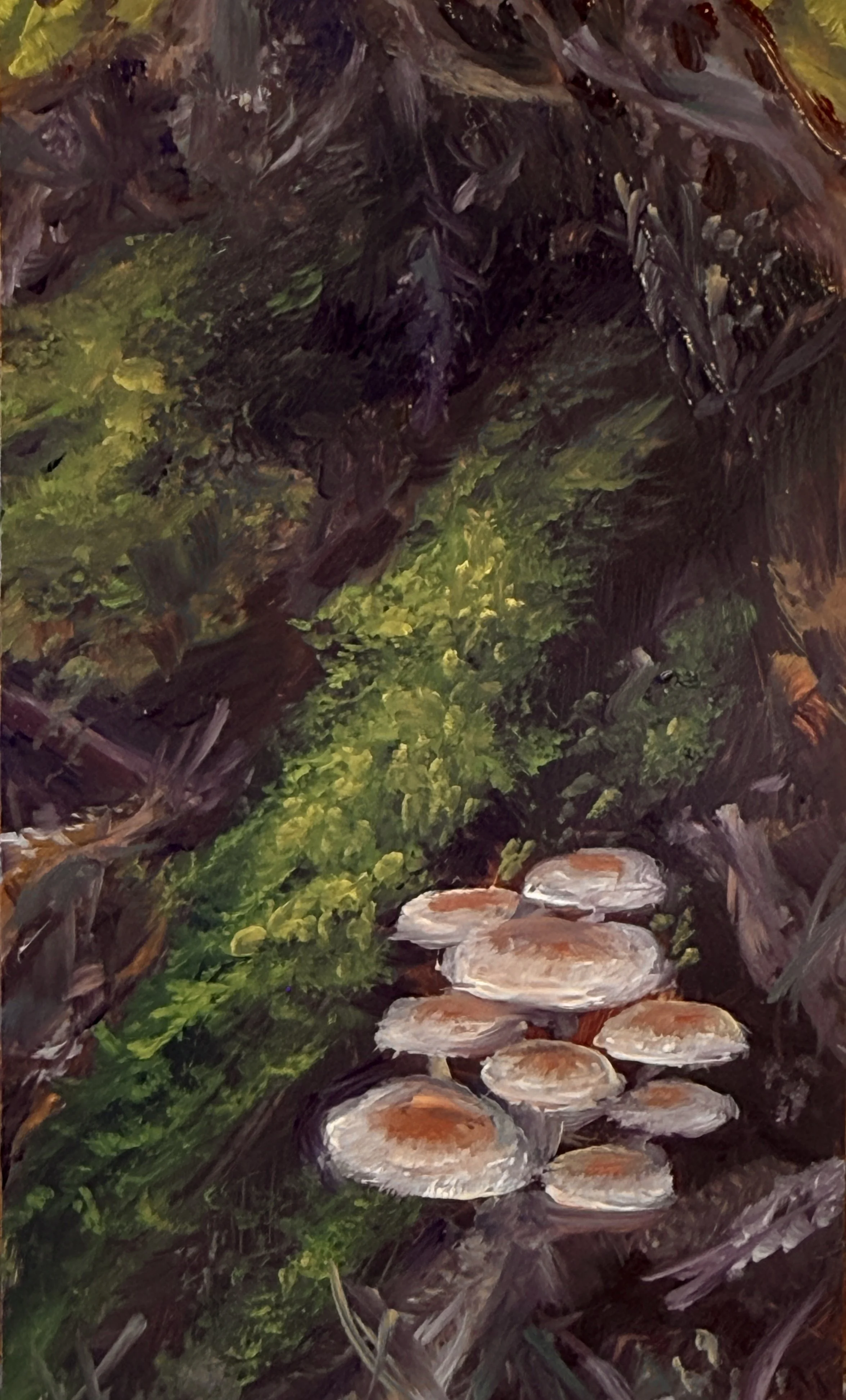 Huddled in the Woods -mini