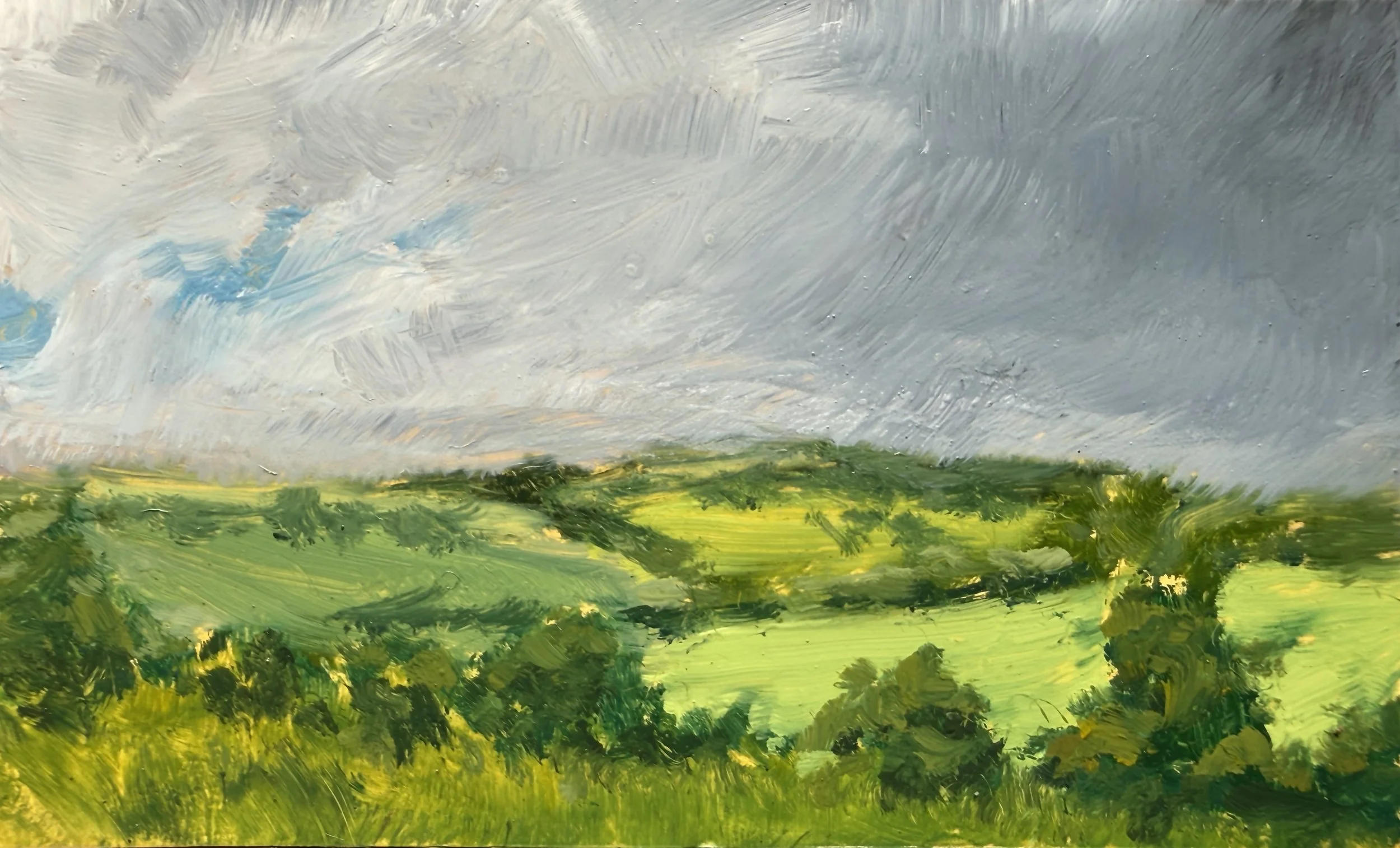 Rain Coming in on the Emerald Isle -mini