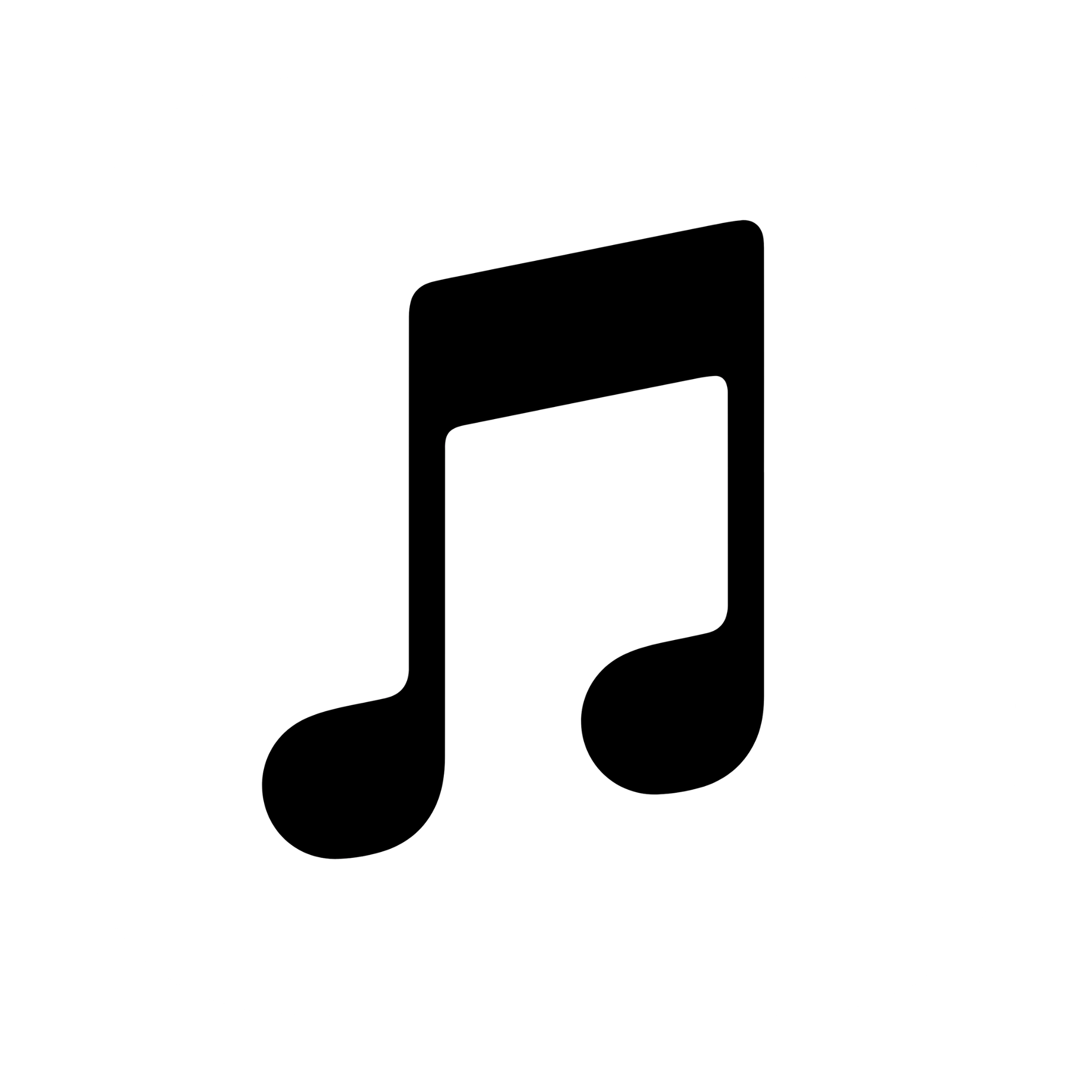 Icon of a music note inside a rounded square, indicating a music or media app.