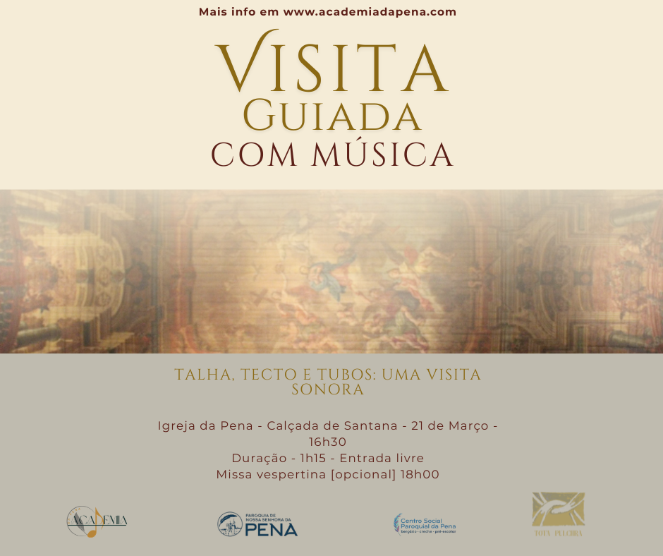 Talha, tecto e tubos: uma visita sonora