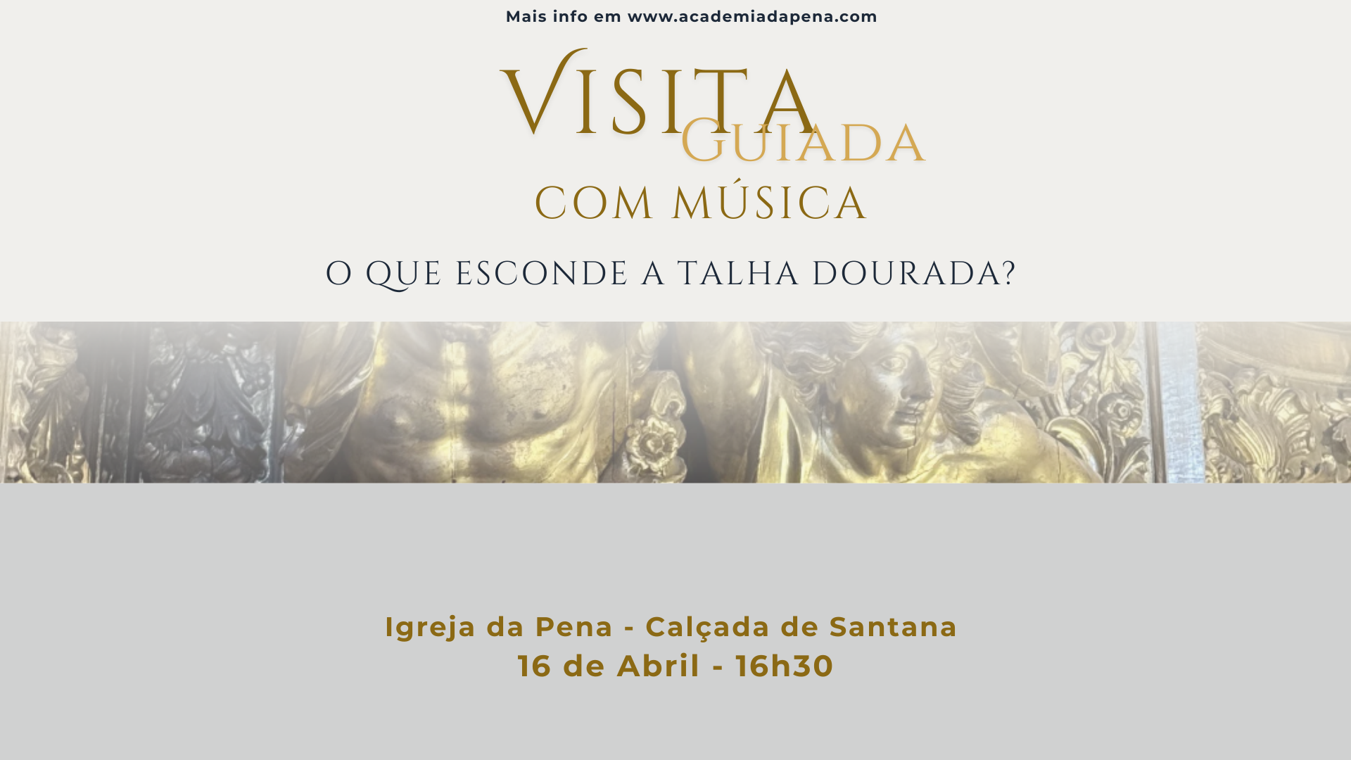 Visita Guiada: O QUE ESCONDE A TALHA DOURADA?