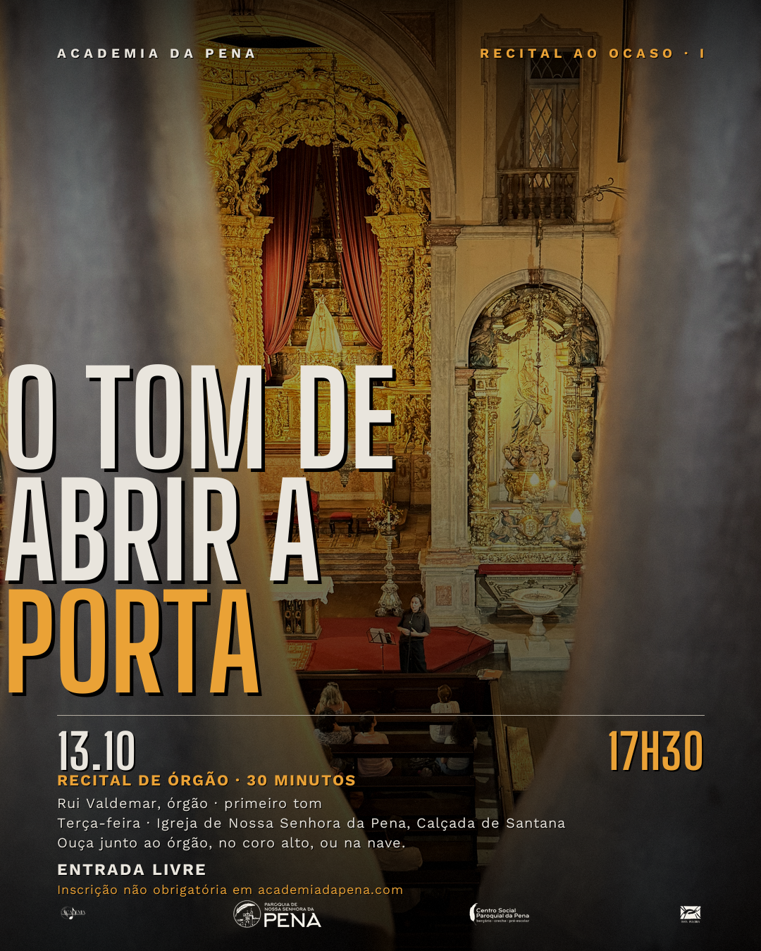 Recital ao Ocaso I — «1.º Tom da Pena»