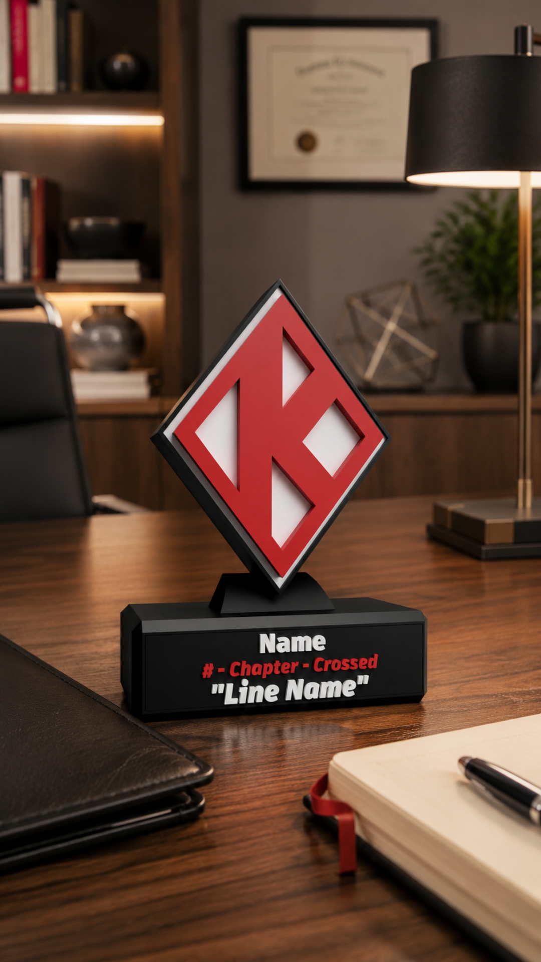 Kappa Alpha Psi — 3D Statue
