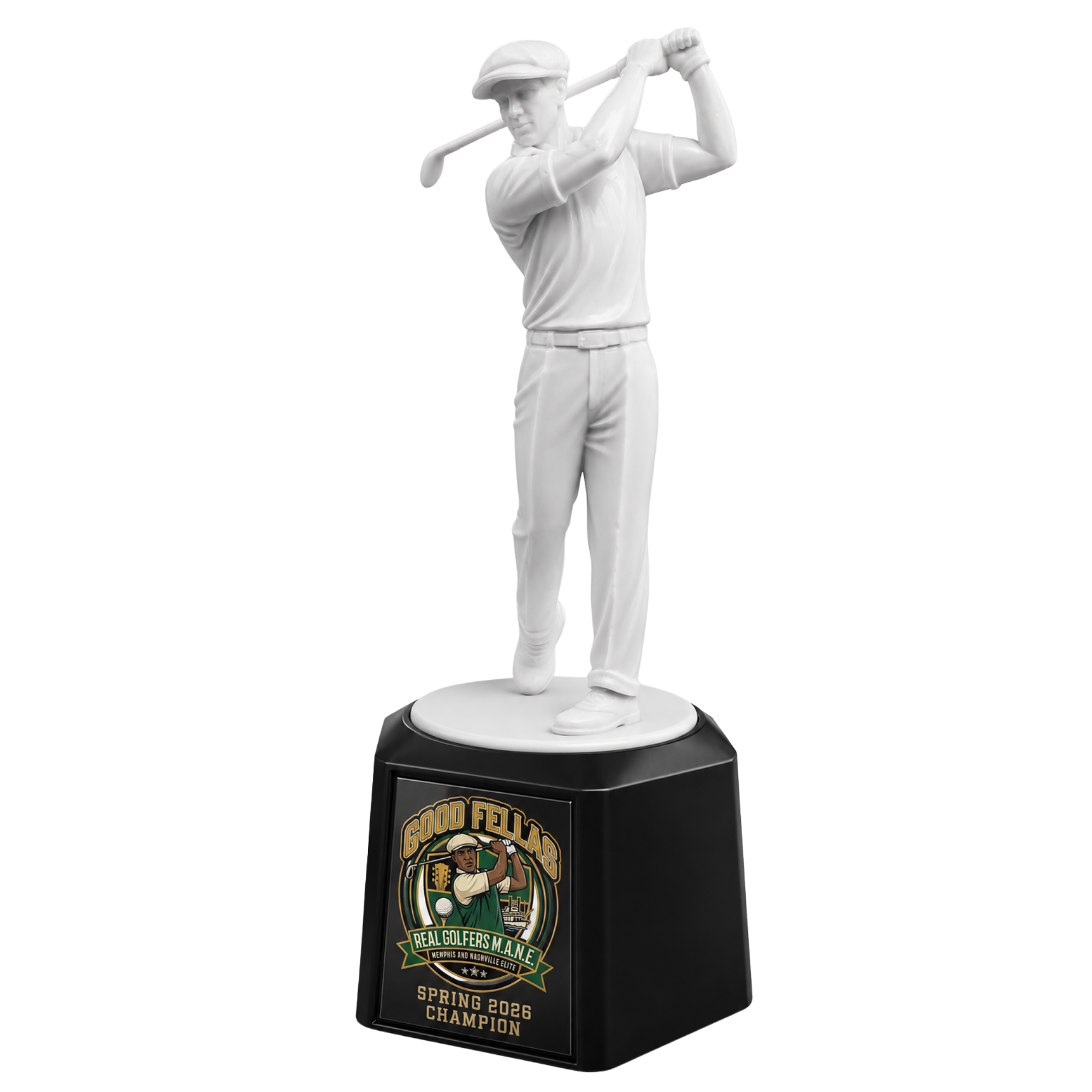 Golf Tournament Champion Trophy